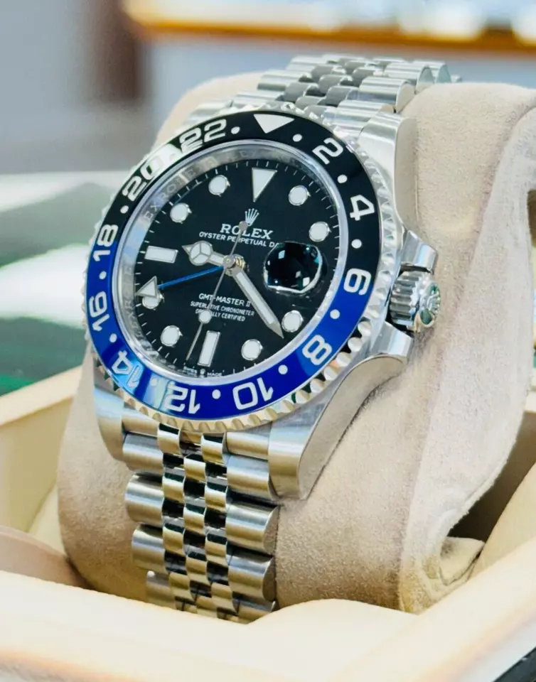 Rolex GMT-MASTER II 126710BLNR Batgirl 40mm SS Black /Blue Ceramic Bezel - Image 8