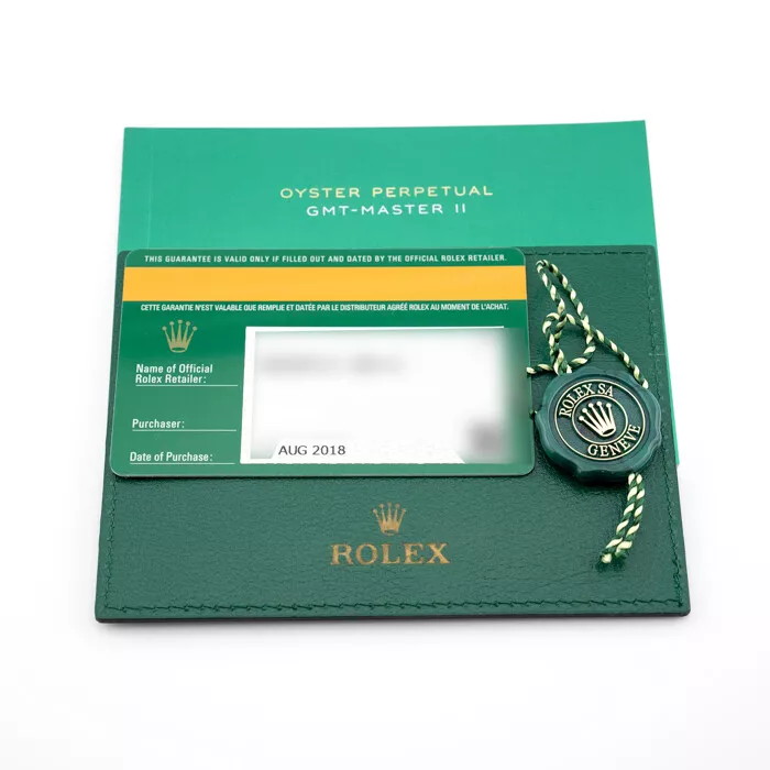 ROLEX GMT Master-II 126710BLRO Jubilee Warranty 2018 Box/Paper - Image 6