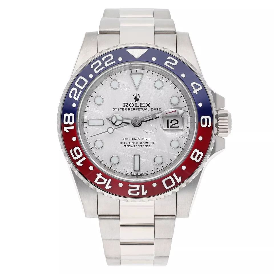 Mint Rolex Meteorite Pepsi GMT-Master II Meteorite White Gold 126719BLRO - Image 3