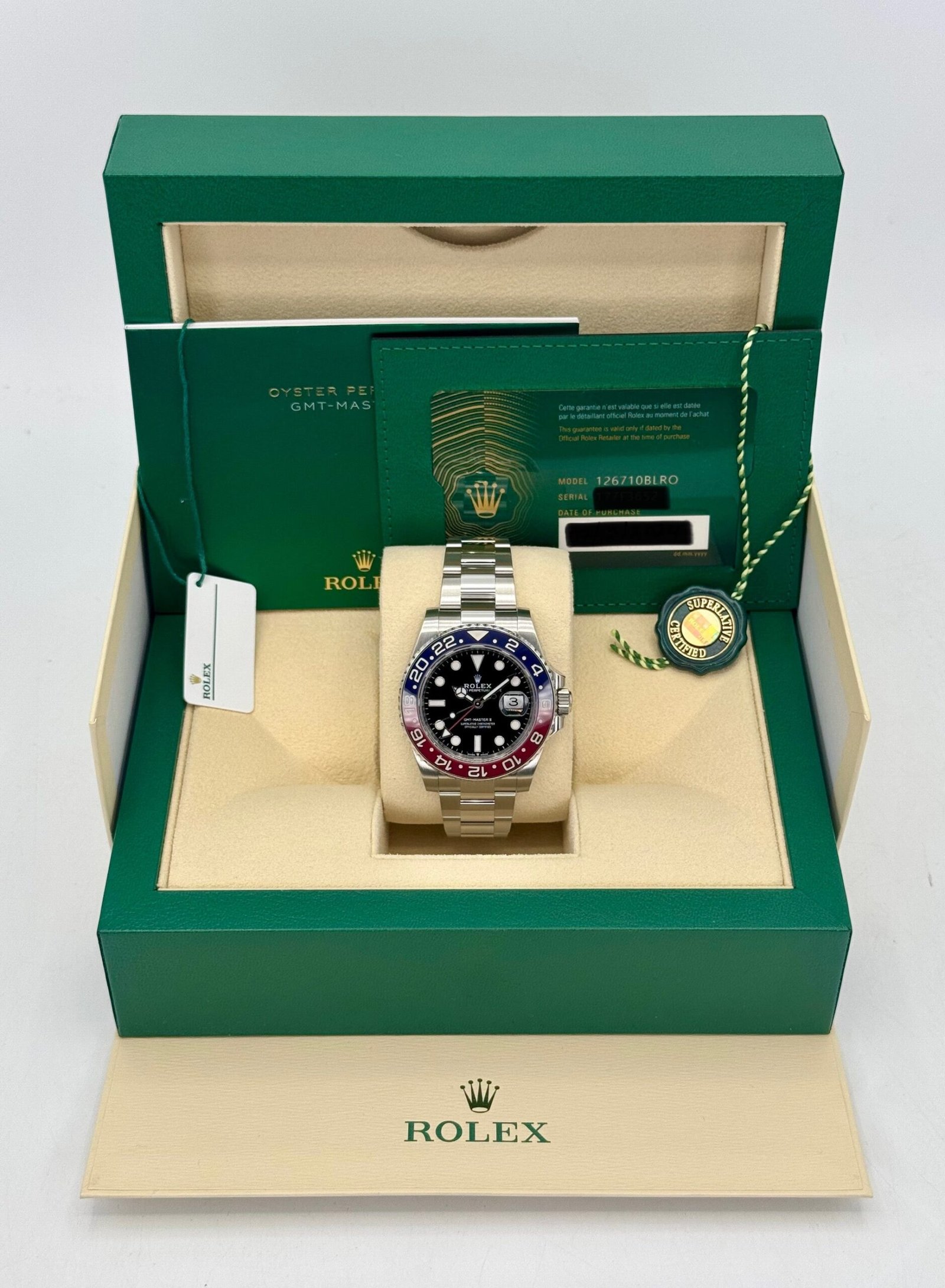 2024 Rolex GMT-Master II “Pepsi” 40mm 126710BLRO Oyster - Image 9
