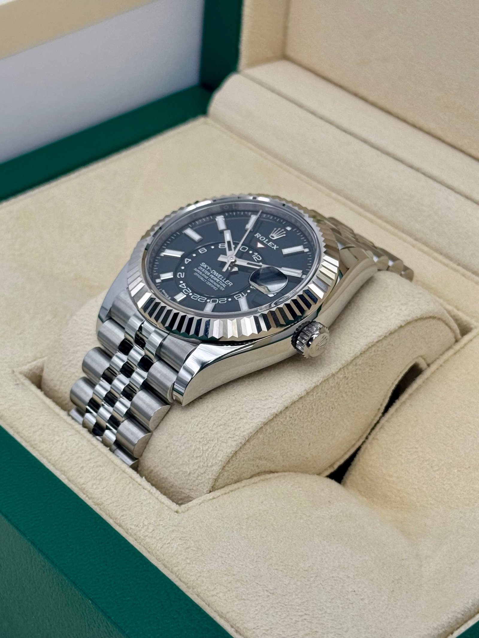 2025 Rolex Sky-Dweller 42mm 336934 Jubilee Black Dial (Unworn) - Image 5