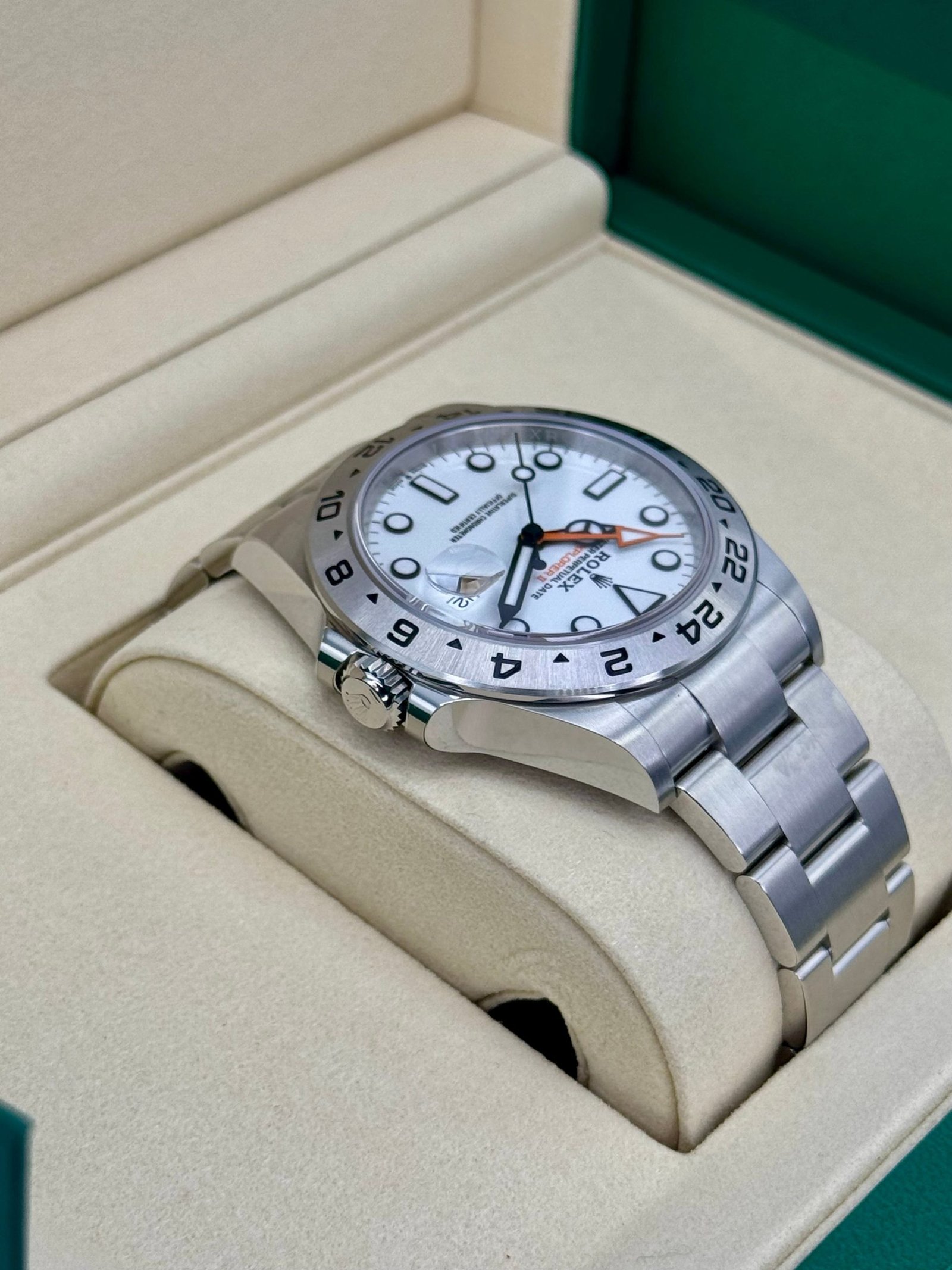 2025 Rolex Explorer II 42mm 226570 Polar White Dial (Unworn) - Image 8