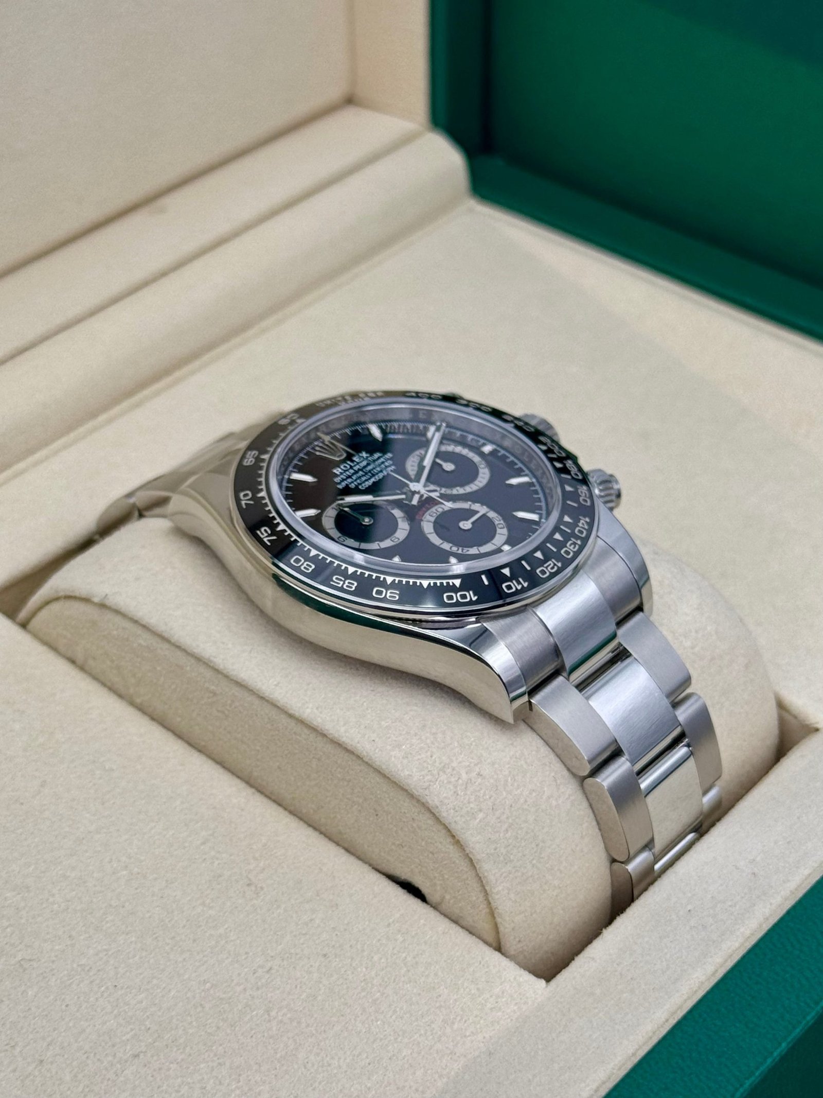 2025 Rolex Daytona 40mm 126500LN Stainless Steel Black Dial (Unworn) - Image 6