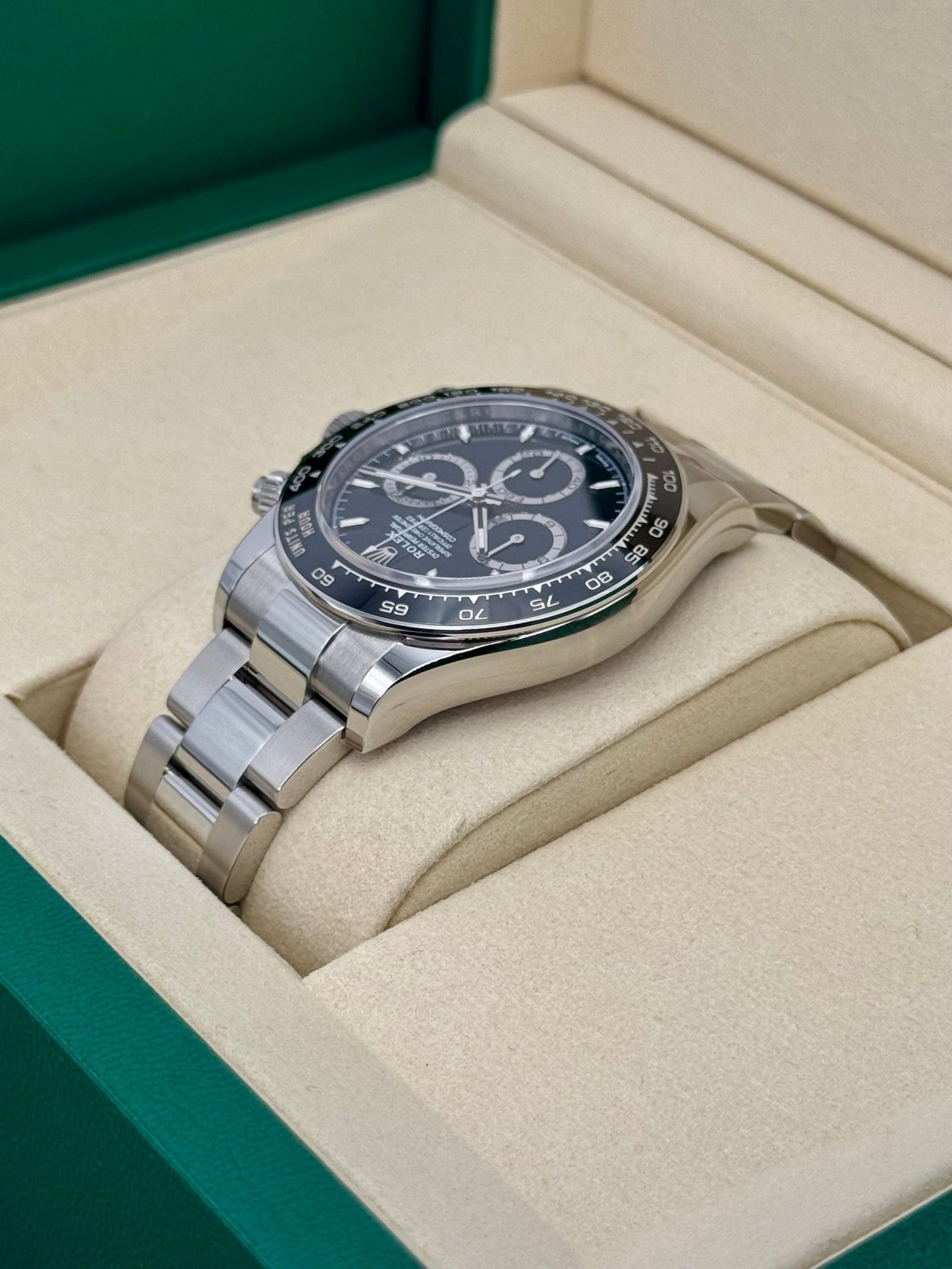 2025 Rolex Daytona 40mm 126500LN Stainless Steel Black Dial (Unworn) - Image 7