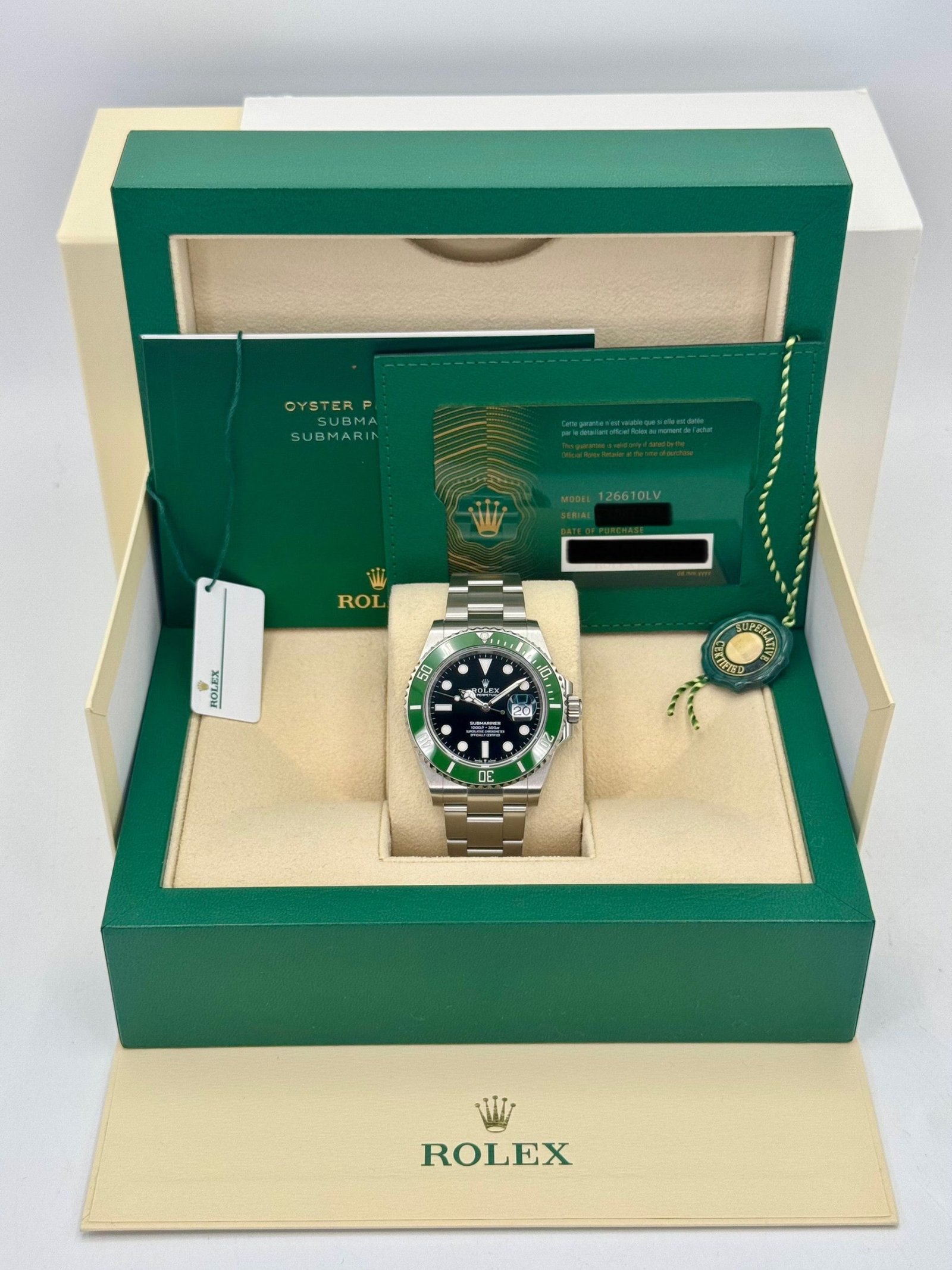 2024 Rolex Submariner “Starbucks” 41mm 126610LV Black Dial (Unworn) - Image 10