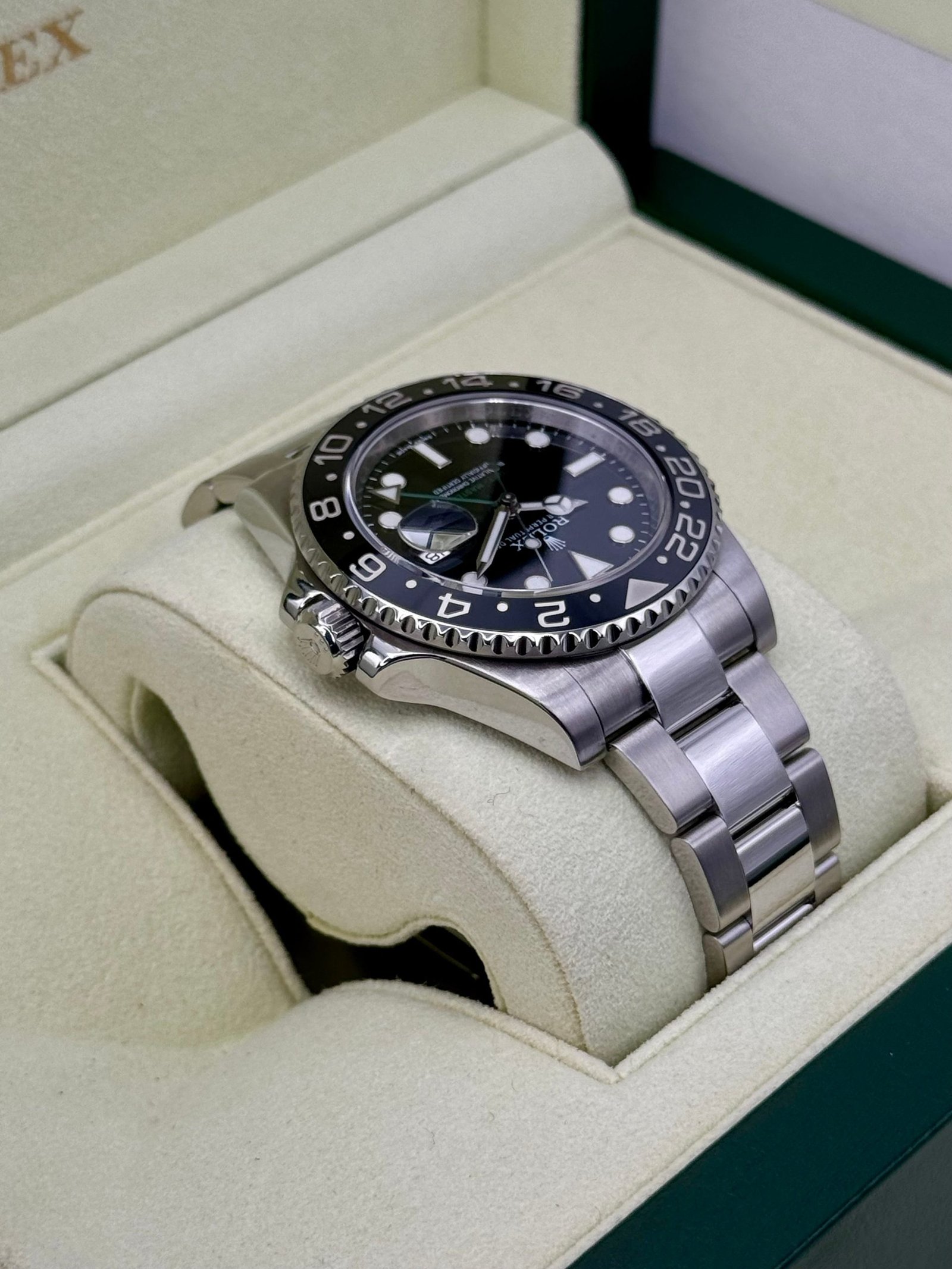 Rolex GMT-Master II 40mm 116710LN Stainless Steel Black Dial - Image 8
