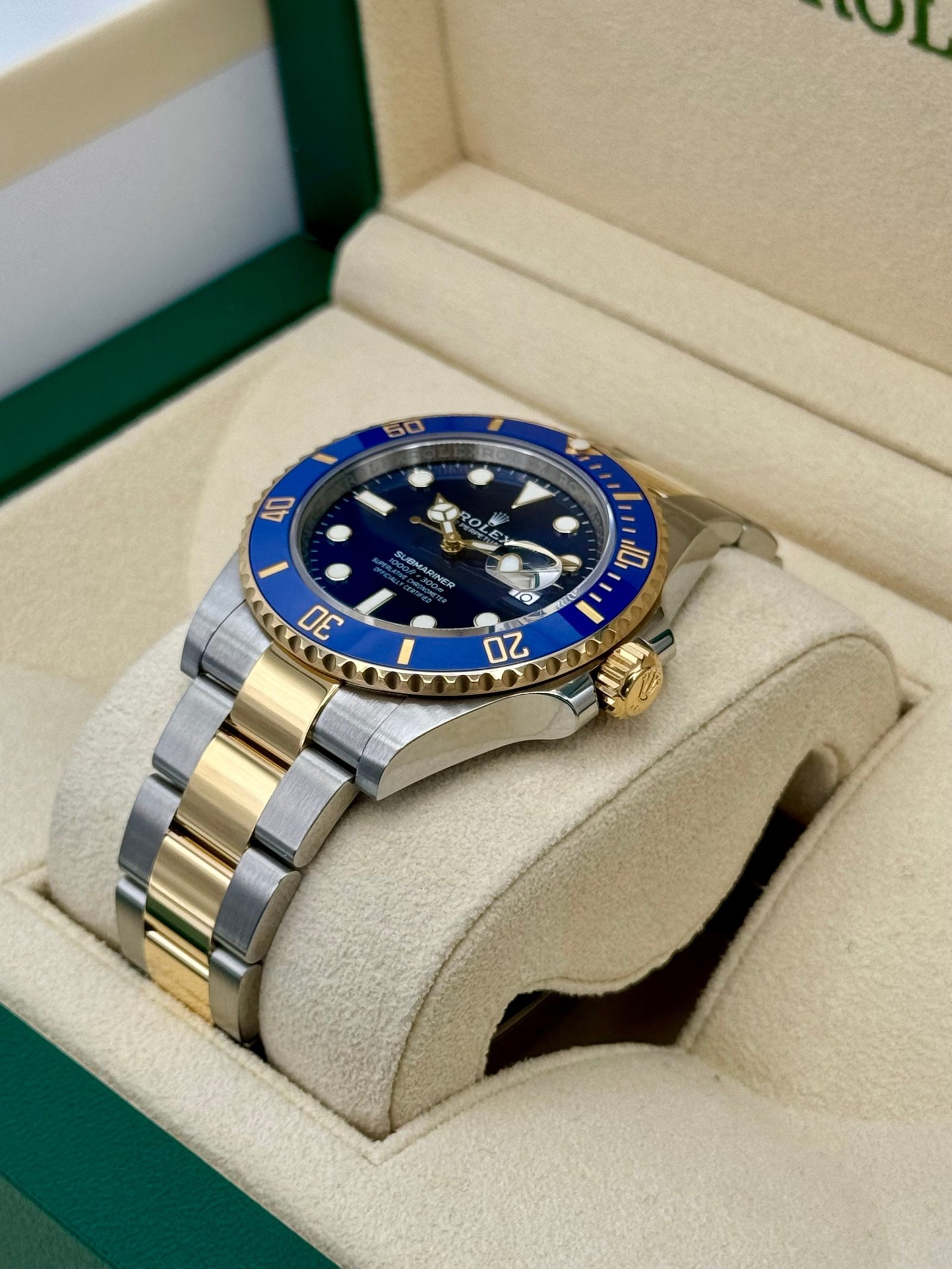 2023 Rolex Submariner “Bluesy” 41mm 126613LB Two-Tone Blue Dial - Image 5