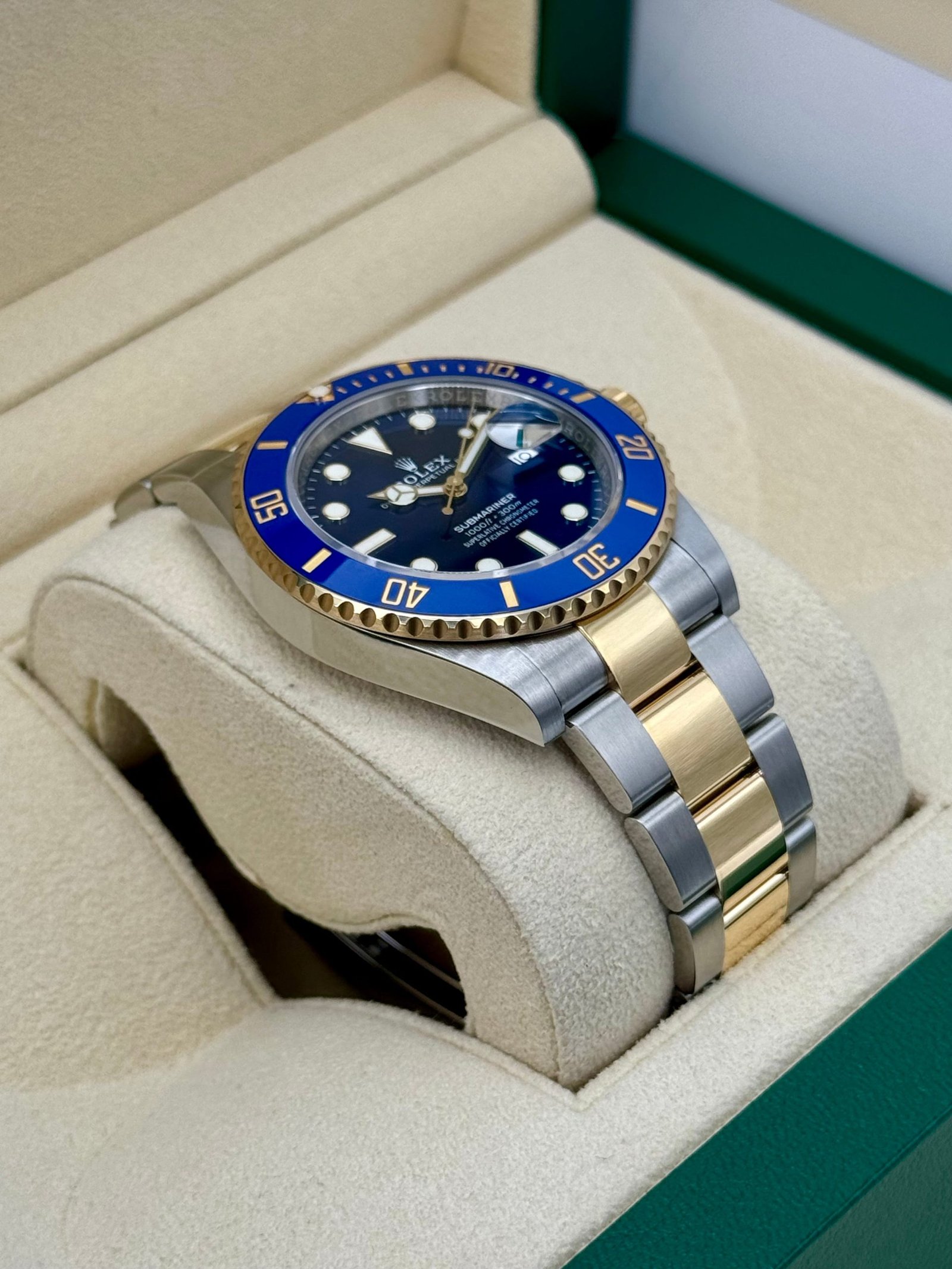 2023 Rolex Submariner “Bluesy” 41mm 126613LB Two-Tone Blue Dial - Image 6