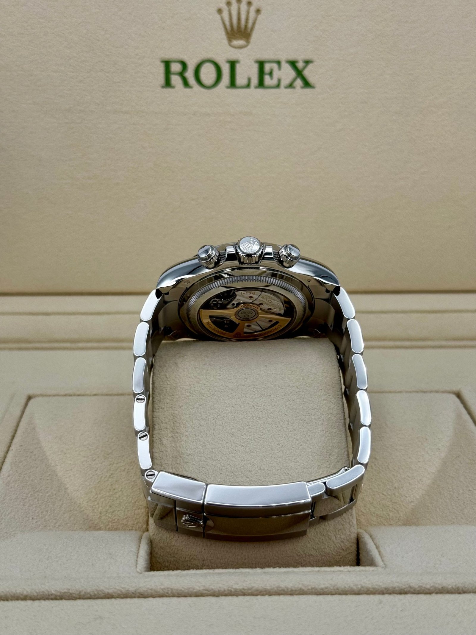 Rolex Daytona 40mm 126506 Platinum Ice Blue Diamond Baguette Dial (Unworn) - Image 9