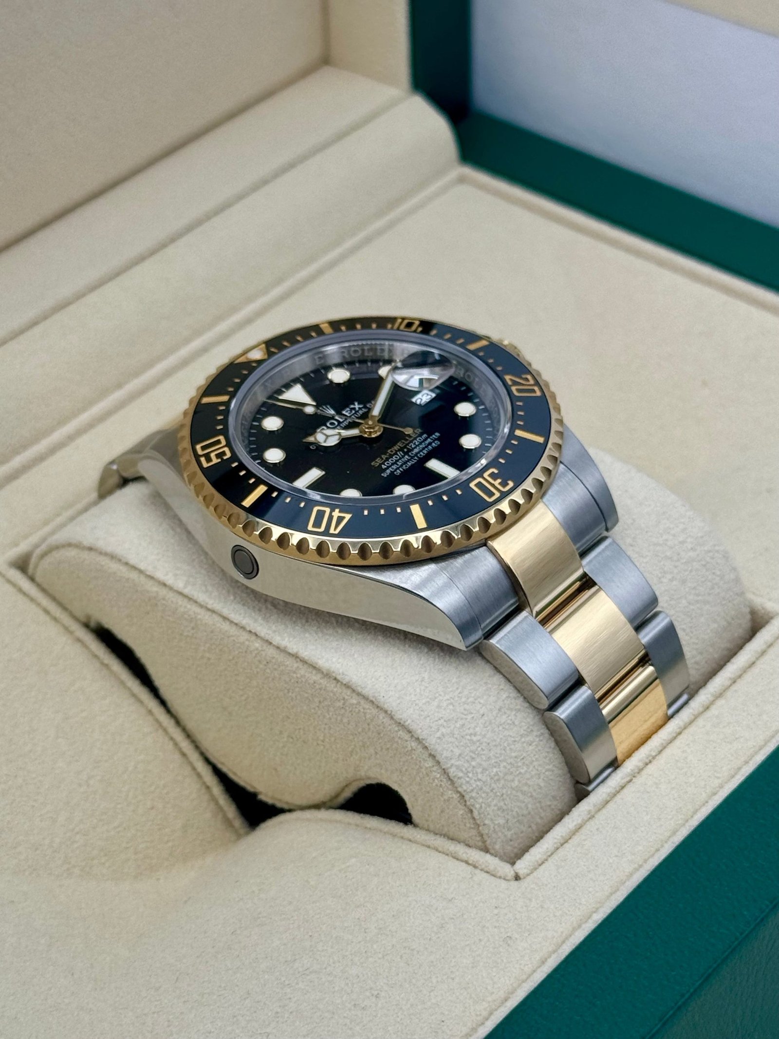 2022 Rolex Sea-Dweller 43mm 126603 Two-Tone Black Dial - Image 6