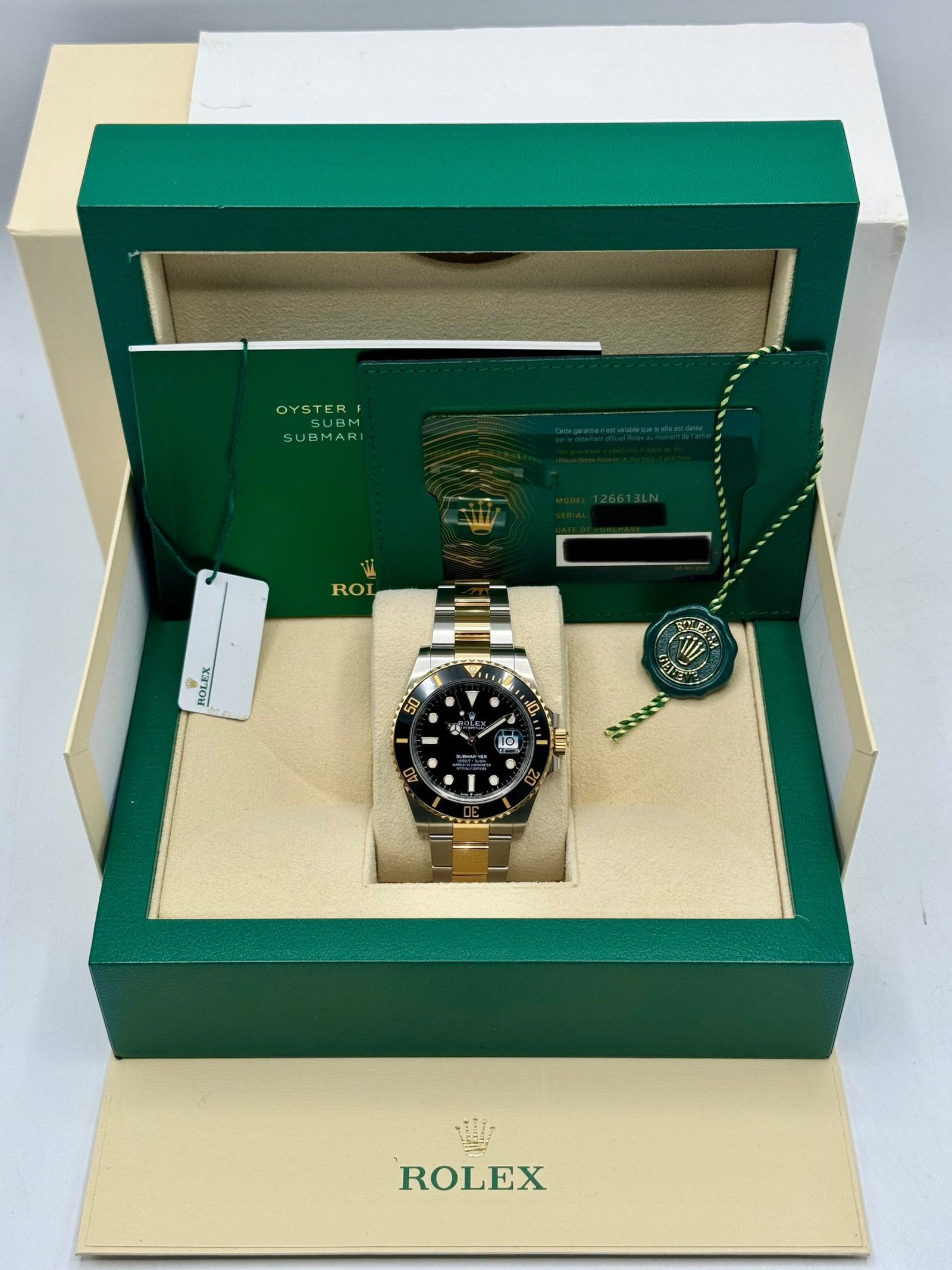 2024 Rolex Submariner 41mm 126613LN Two-Tone Black Dial - Image 12