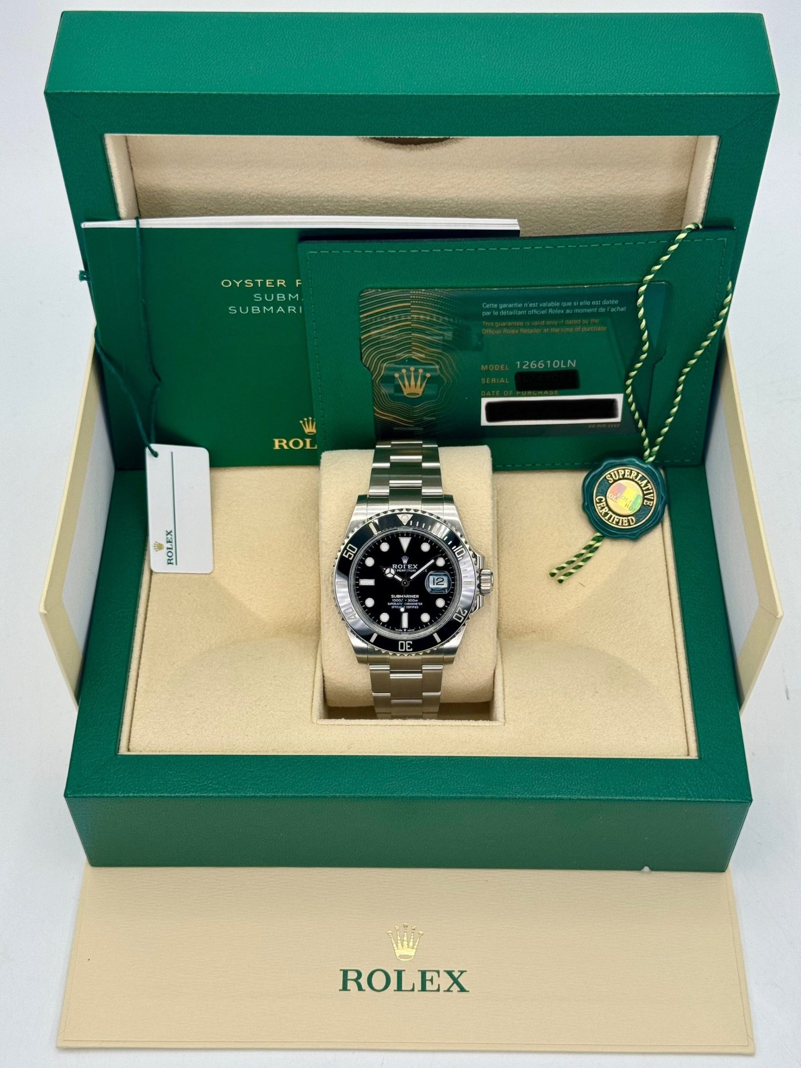 2024 Rolex Submariner 41mm 126610LN Stainless Steel Black Dial - Image 11