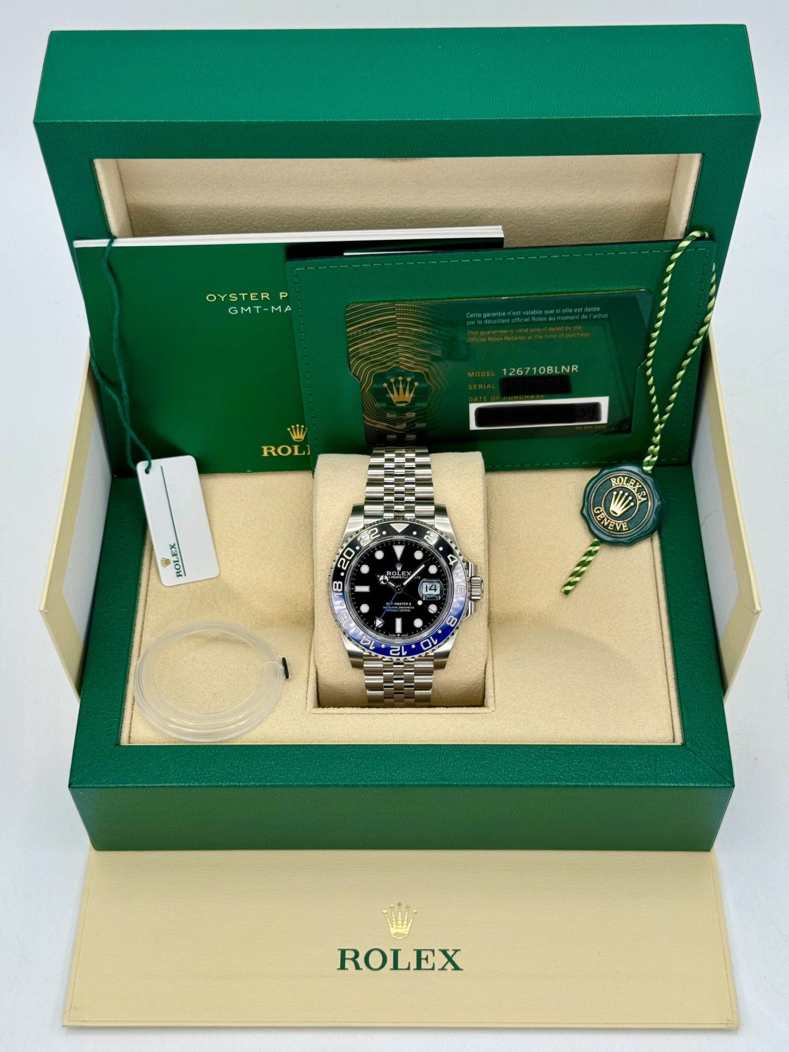 2024 Rolex GMT-Master II “Batgirl” 40mm 126710BLNR Jubilee (Unworn) - Image 11