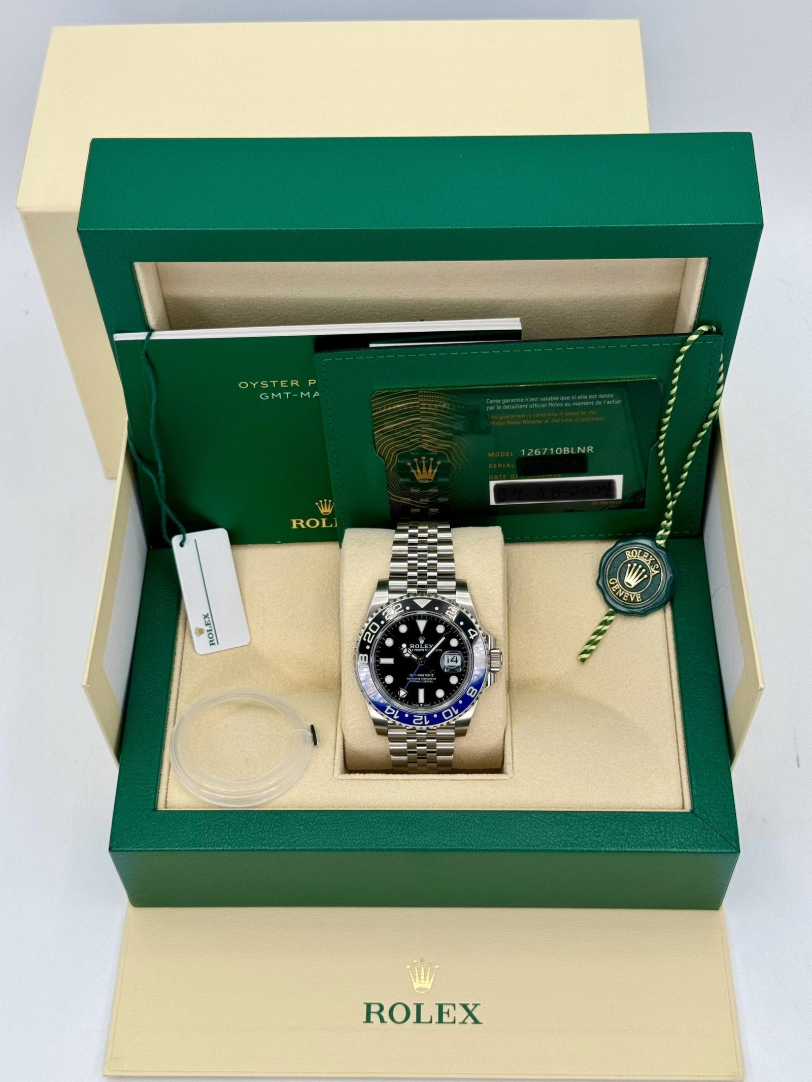 2024 Rolex GMT-Master II “Batgirl” 40mm 126710BLNR Jubilee (Unworn) - Image 12