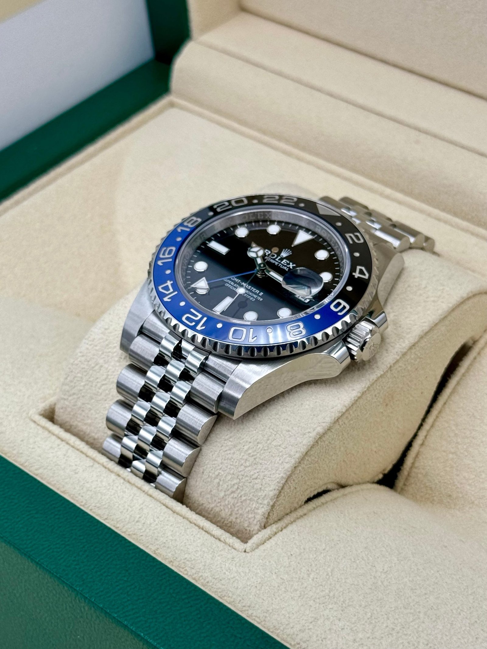 2024 Rolex GMT-Master II “Batgirl” 40mm 126710BLNR Jubilee (Unworn) - Image 5