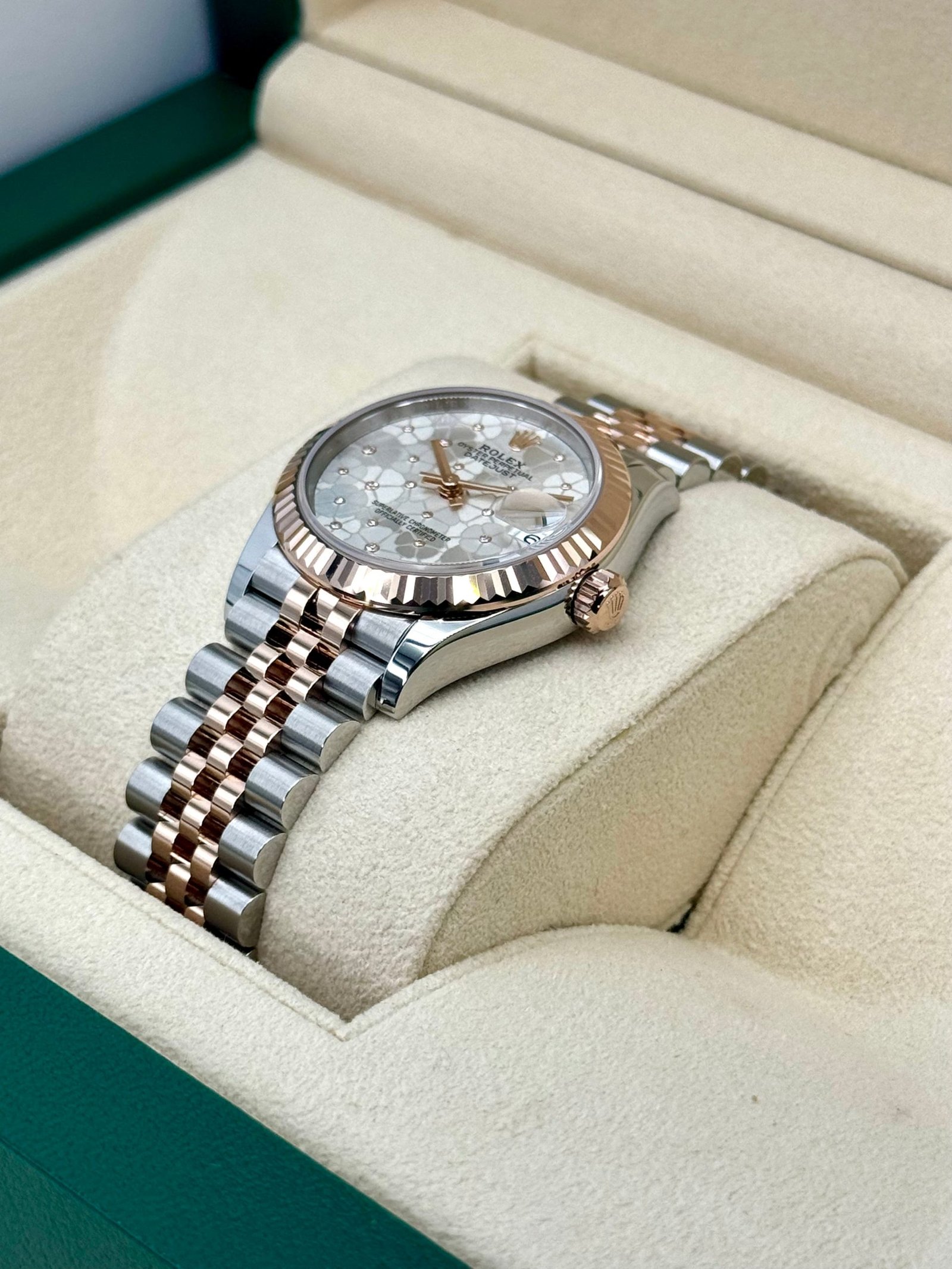 2024 Rolex Ladies Datejust 31mm 278271 Jubilee Floral Motif Dial (Unworn) - Image 5
