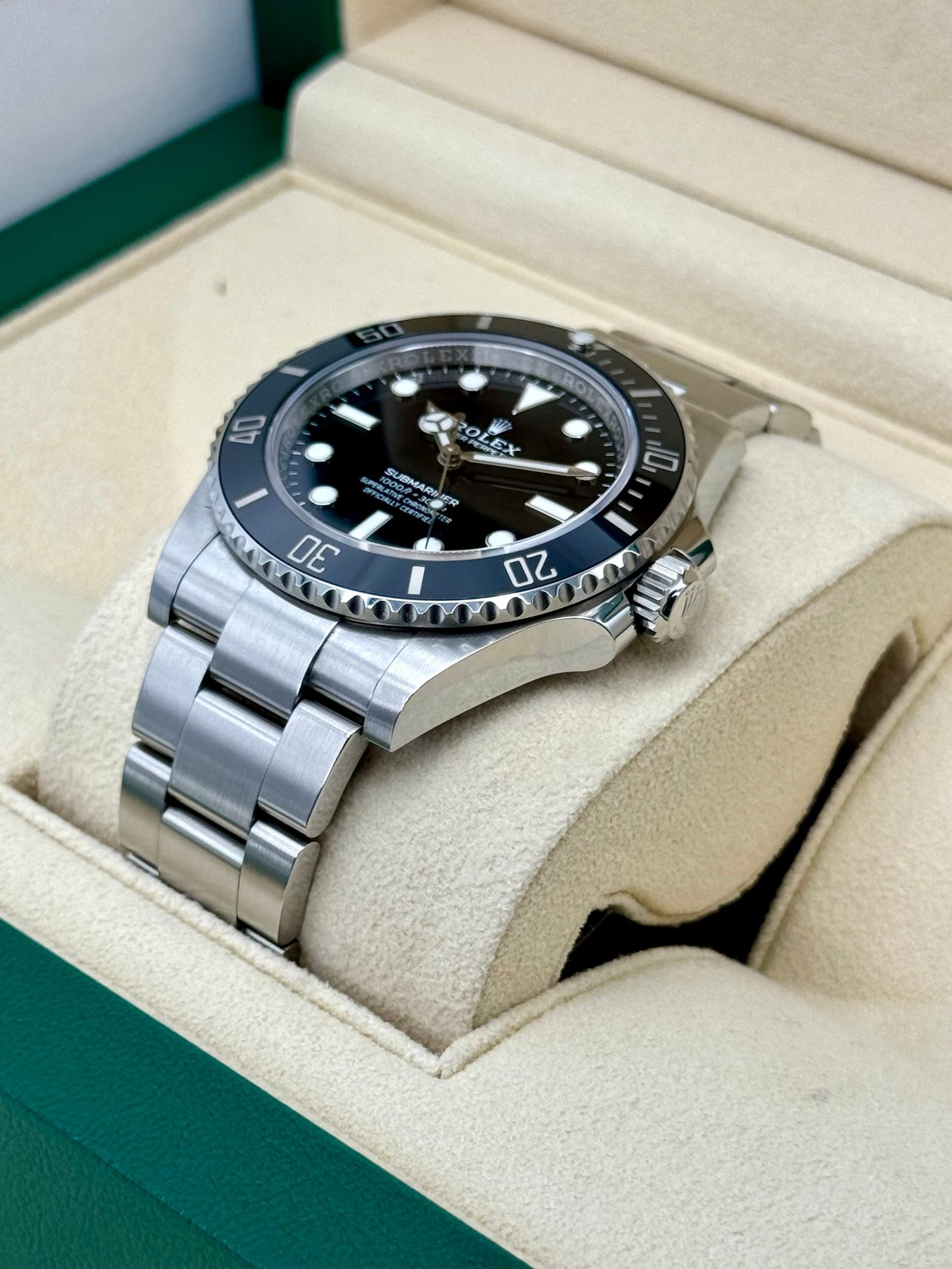2022 Rolex Submariner 41mm 124060 Stainless Steel Black Dial - Image 5