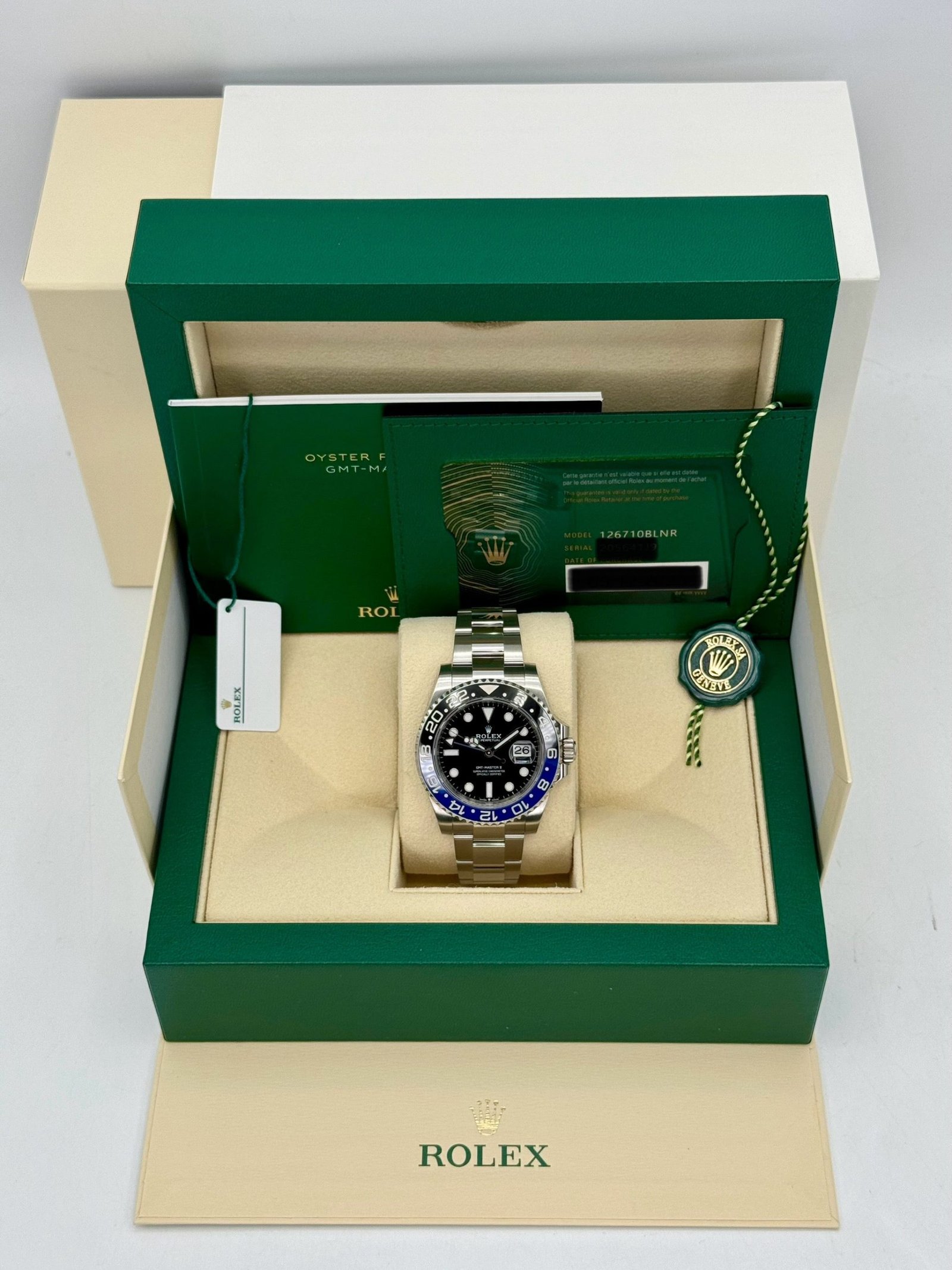 2023 Rolex GMT-Master II “Batman” 40mm 126710BLNR Oyster - Image 12