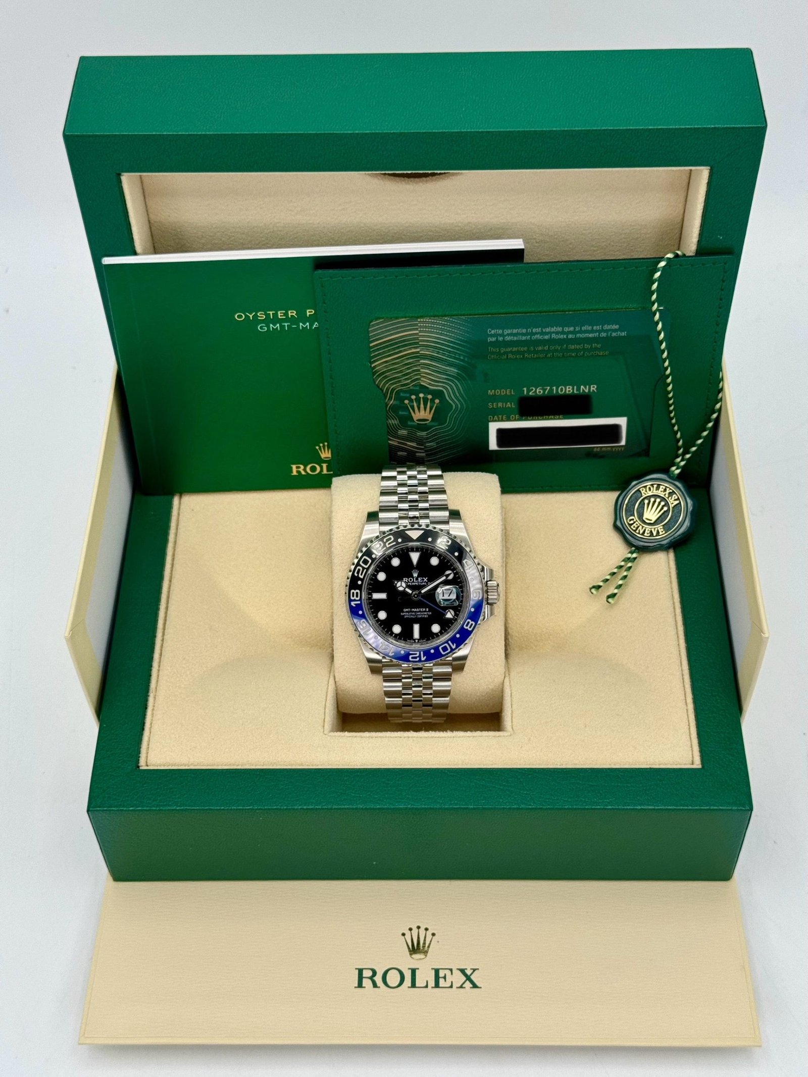 2023 Rolex GMT-Master II “Batgirl” 40mm 126710BLNR Jubilee Black Dial - Image 11