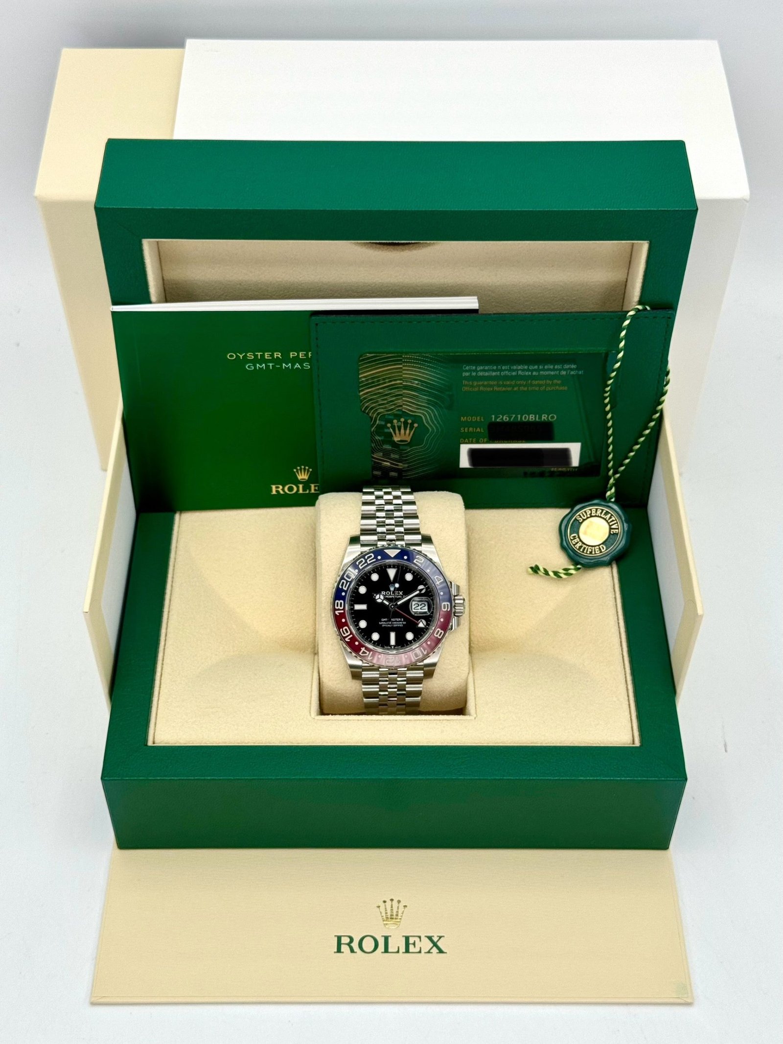 2024 Rolex GMT-Master II “Pepsi” 40mm 126710BLRO Jubilee (Unworn) - Image 10