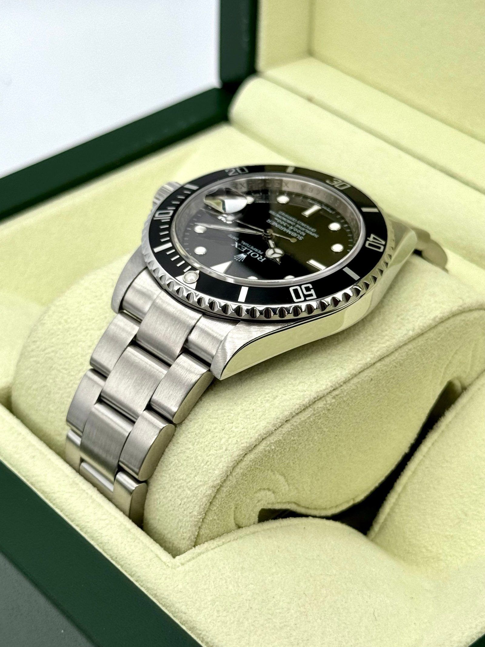 2010 Rolex Submariner Date 40mm 16610 Stainless Steel Black Dial - Image 7