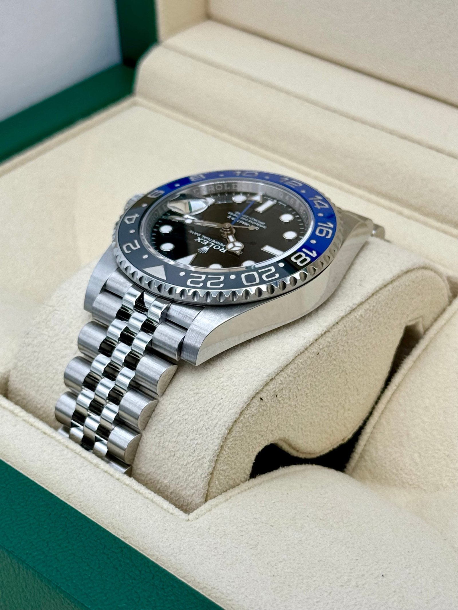 2022 Rolex GMT-Master II “Batgirl” 40mm 126710BLNR Jubilee Black Dial - Image 7