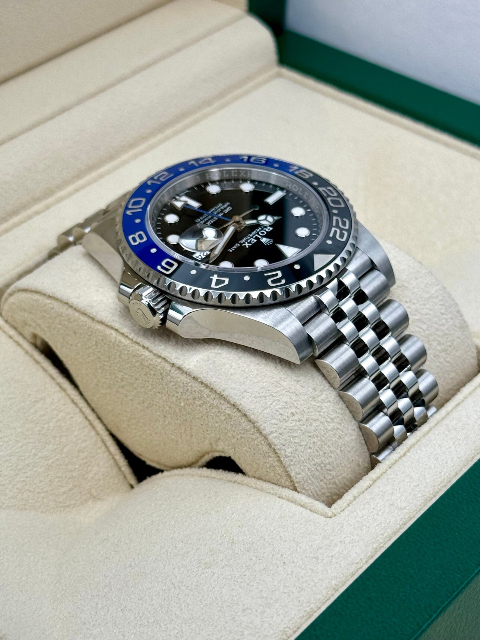 2022 Rolex GMT-Master II “Batgirl” 40mm 126710BLNR Jubilee Black Dial - Image 8