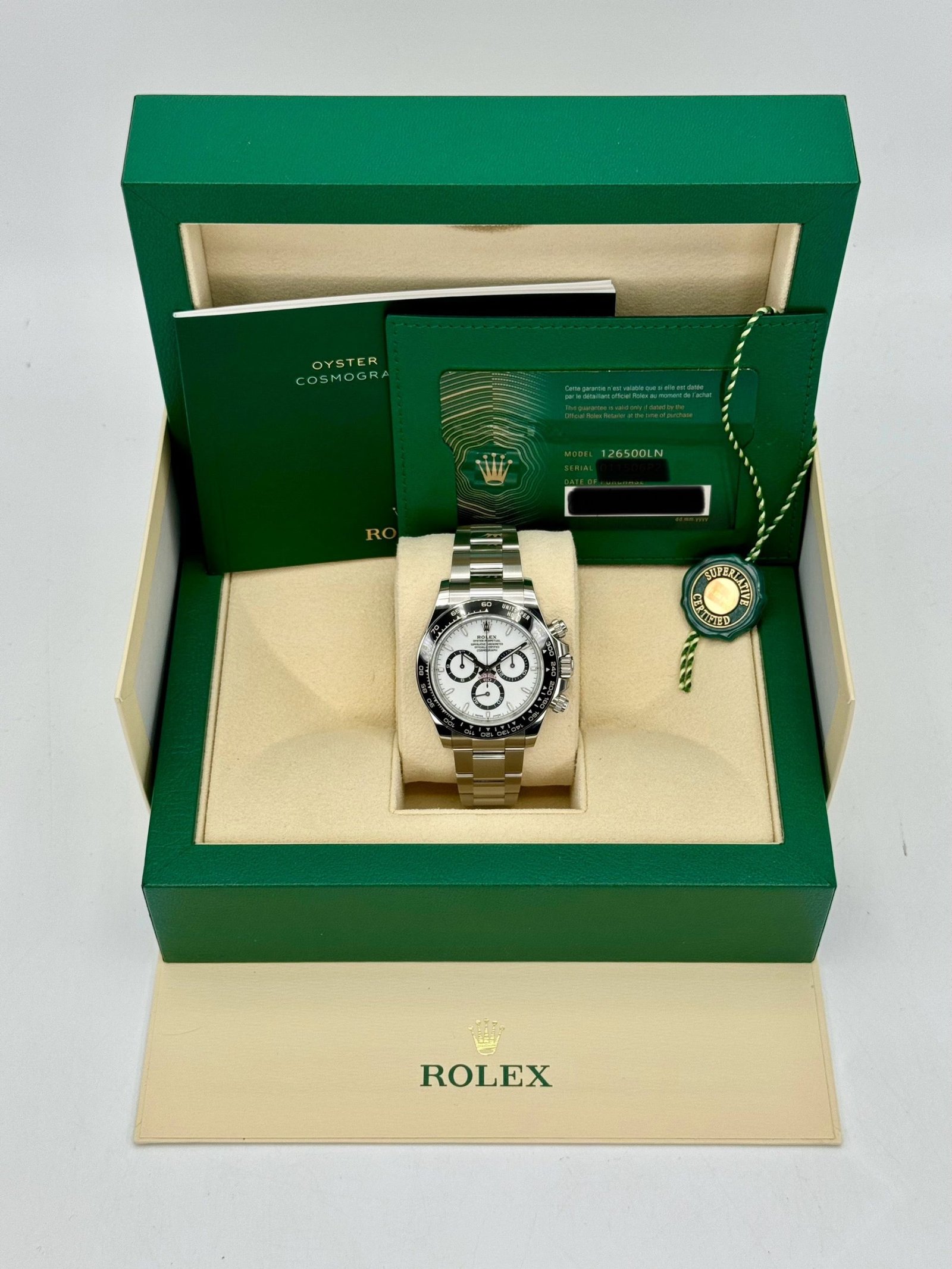 Rolex Daytona 126500LN Steel Panda NEWEST VERSION JUST RELEASED (Unworn) - Image 11