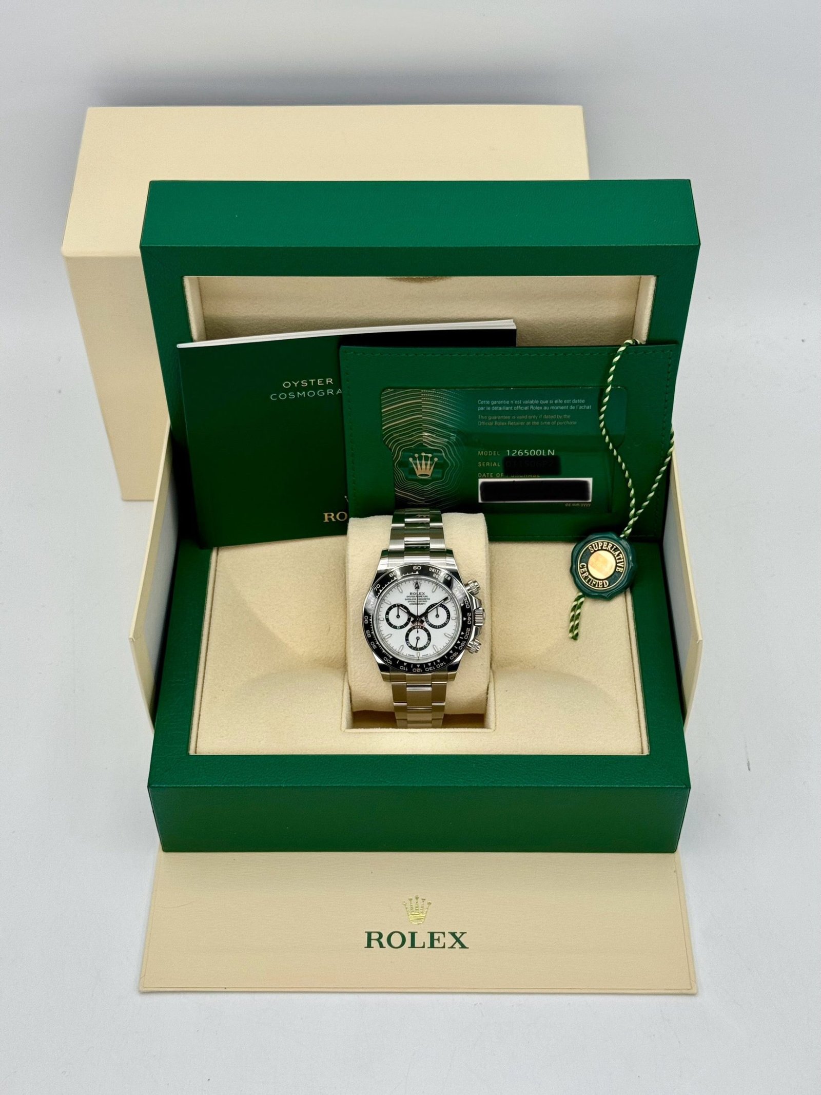 Rolex Daytona 126500LN Steel Panda NEWEST VERSION JUST RELEASED (Unworn) - Image 12