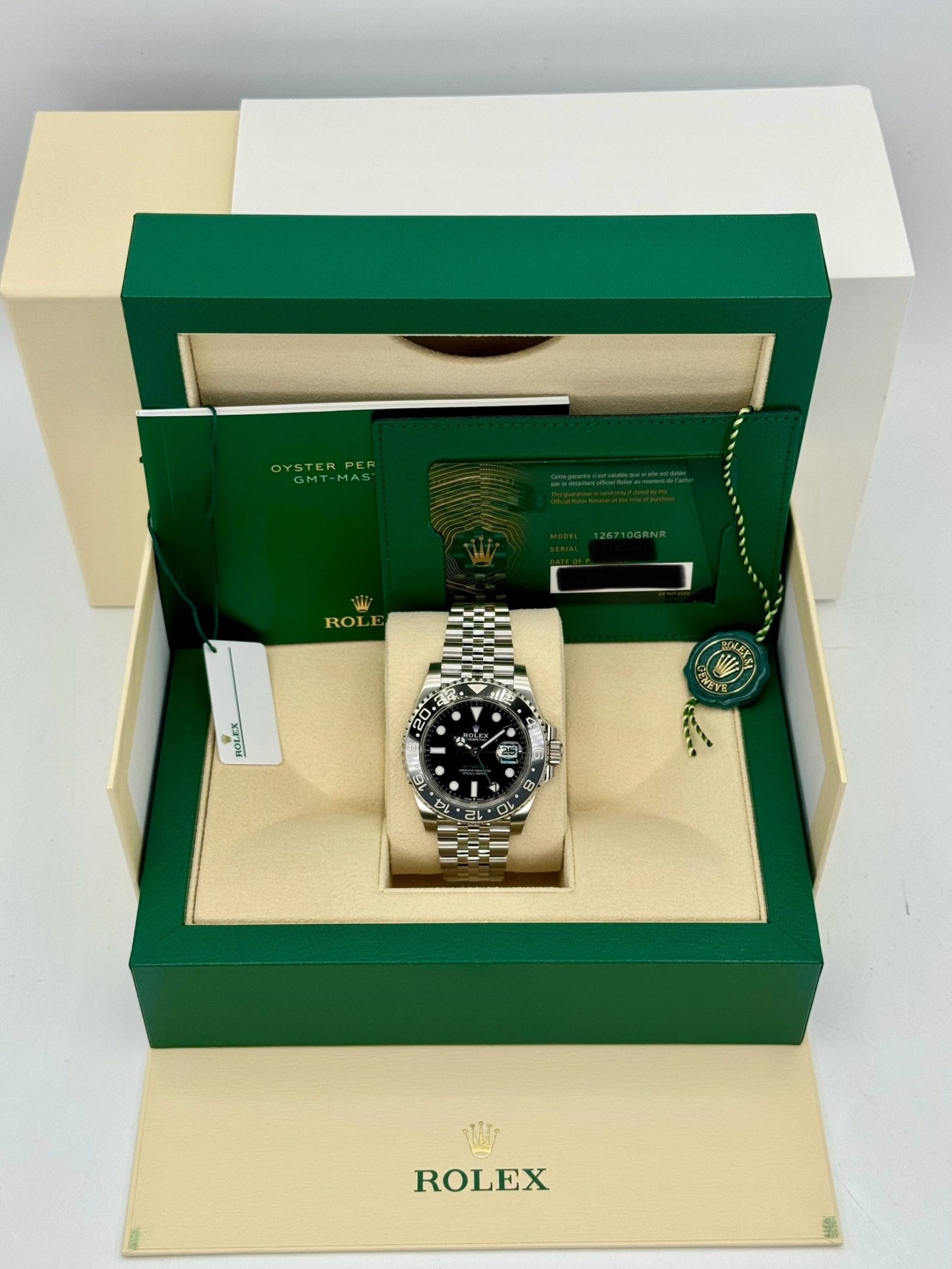 2024 Rolex GMT-Master II “Bruce Wayne” 40mm 126710GRNR Jubilee (Unworn) - Image 12