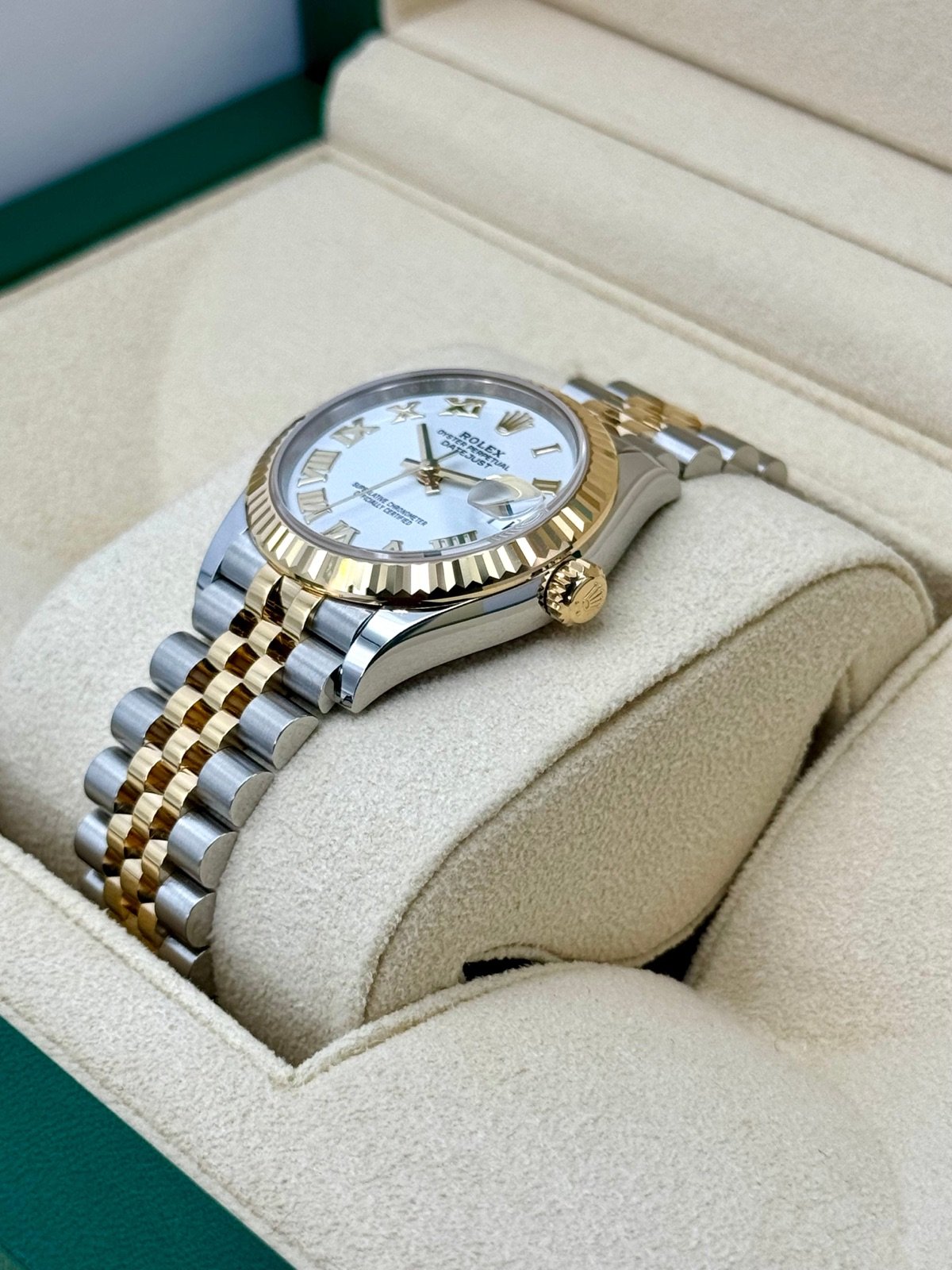 2025 Rolex Datejust 31mm 278273 Two-Tone Jubilee White Dial (Unworn) - Image 5