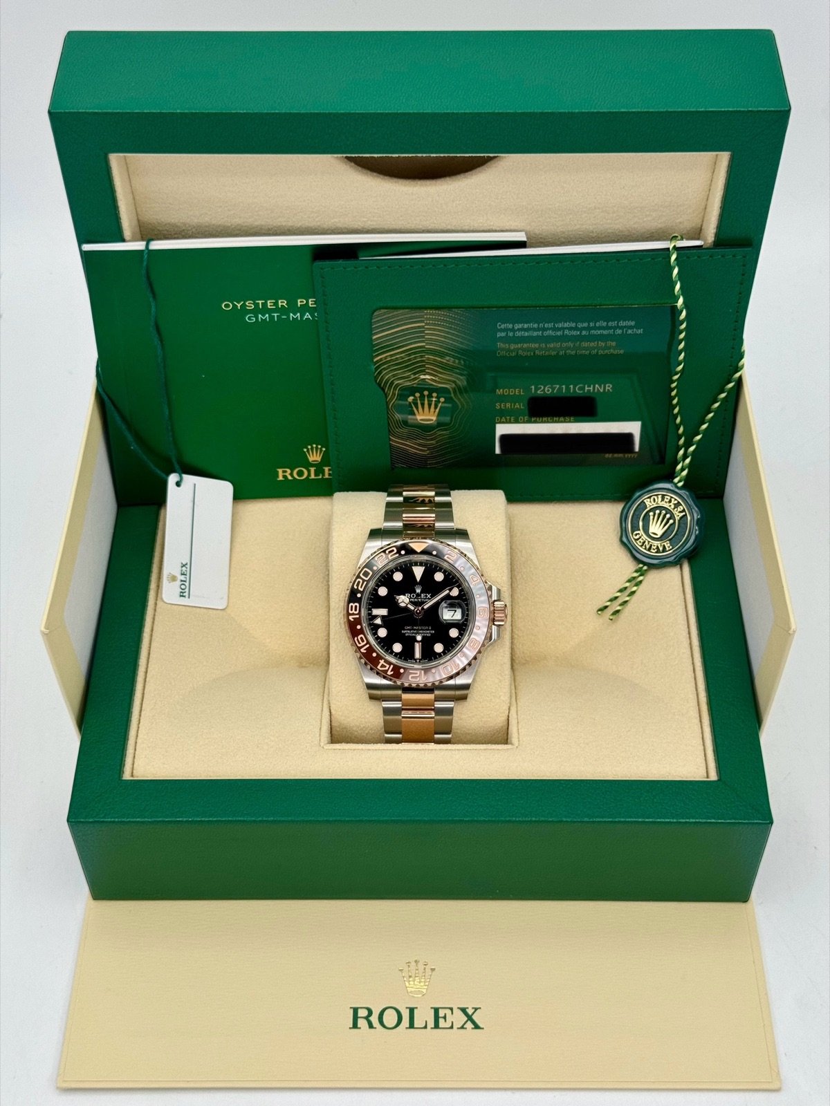 2025 Rolex GMT-Master II “Rootbeer” 40mm 126711CHNR Two-Tone (Unworn) - Image 11