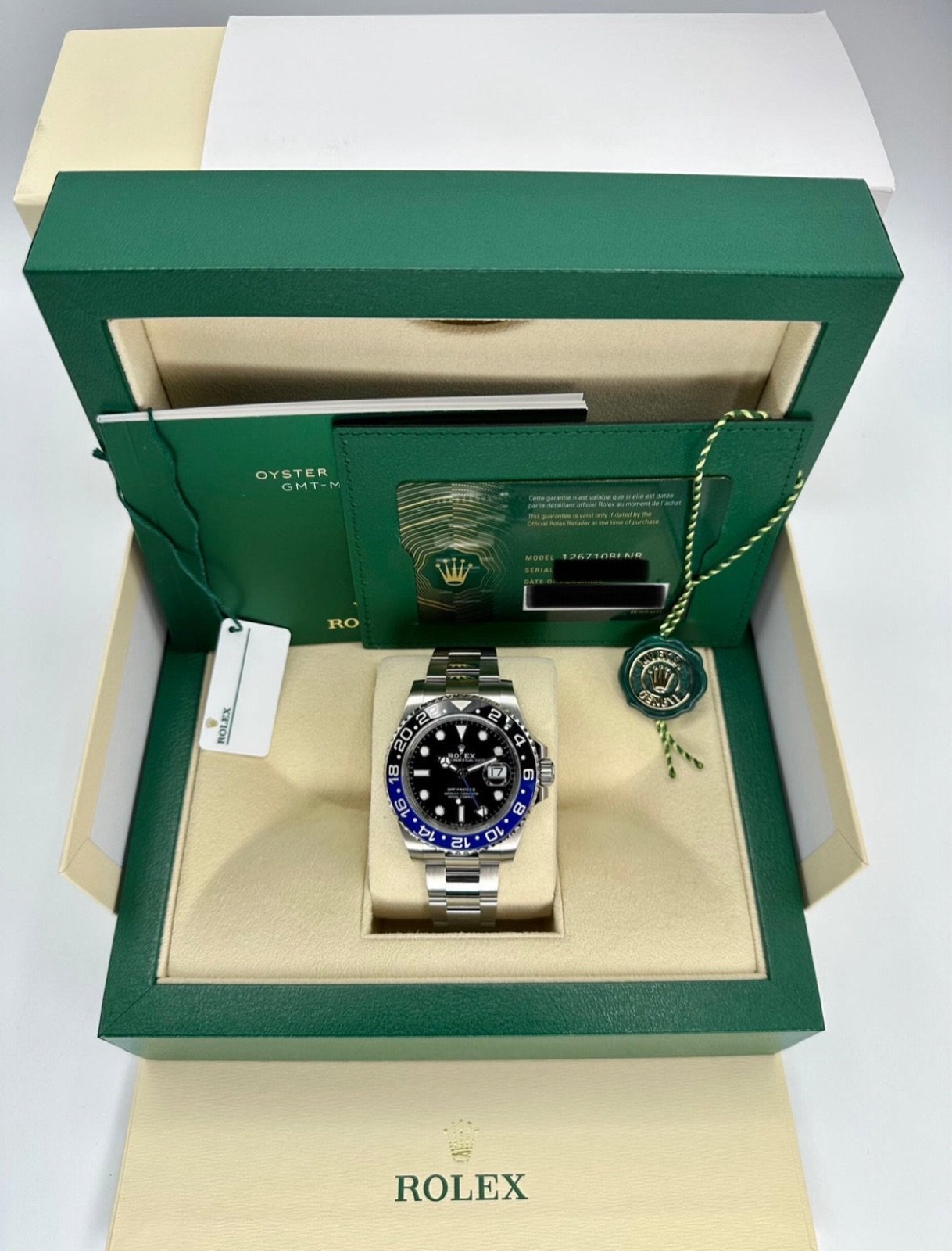 2024 Rolex GMT-Master II “Batman” 40mm 126710BLNR Oyster (Unworn) - Image 10