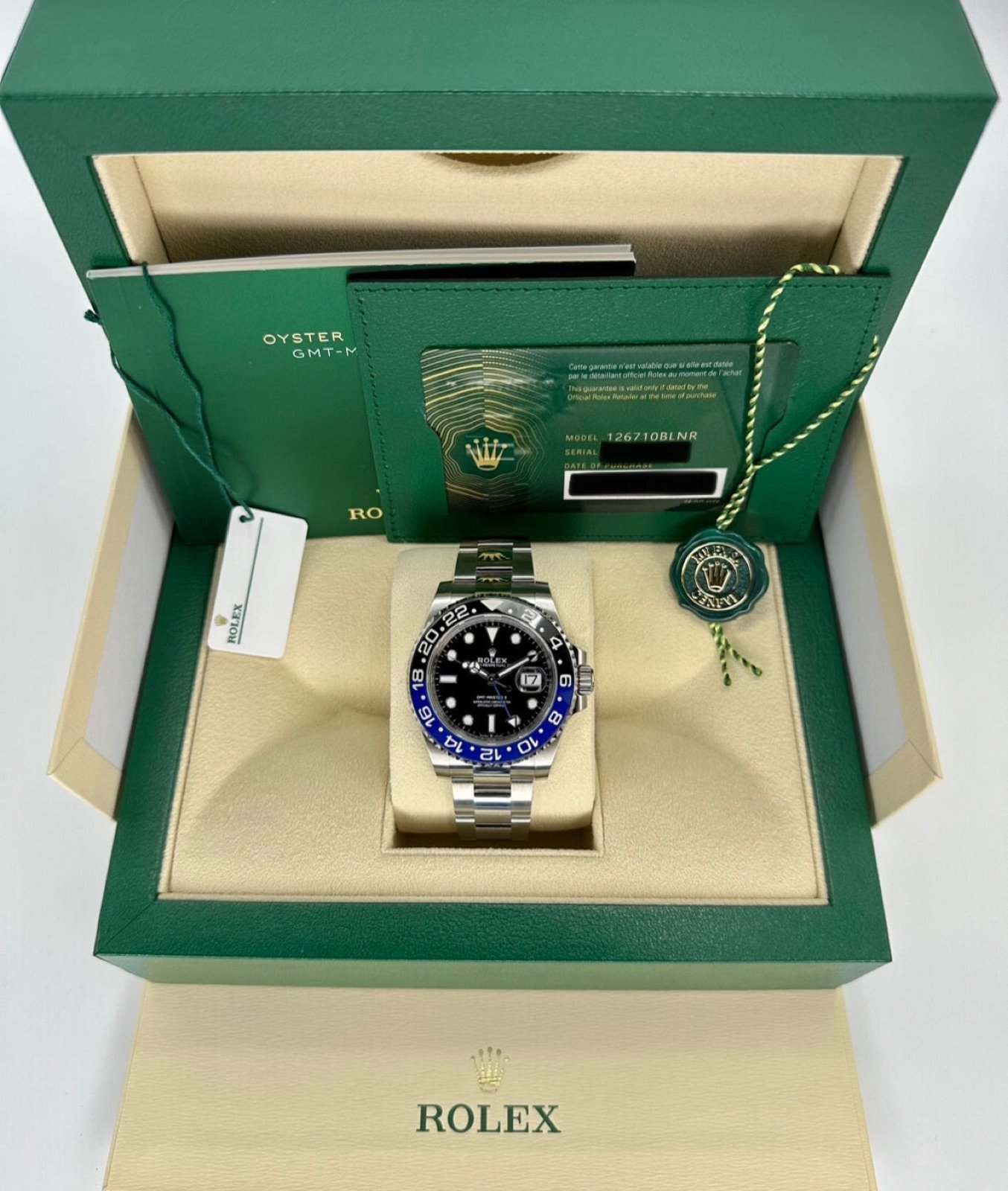 2024 Rolex GMT-Master II “Batman” 40mm 126710BLNR Oyster (Unworn) - Image 9
