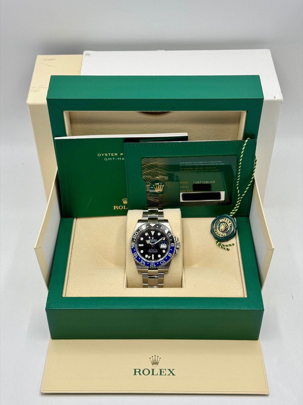2024 Rolex GMT-Master II “Batman” 40mm 126710BLNR Oyster (Unworn) - Image 9