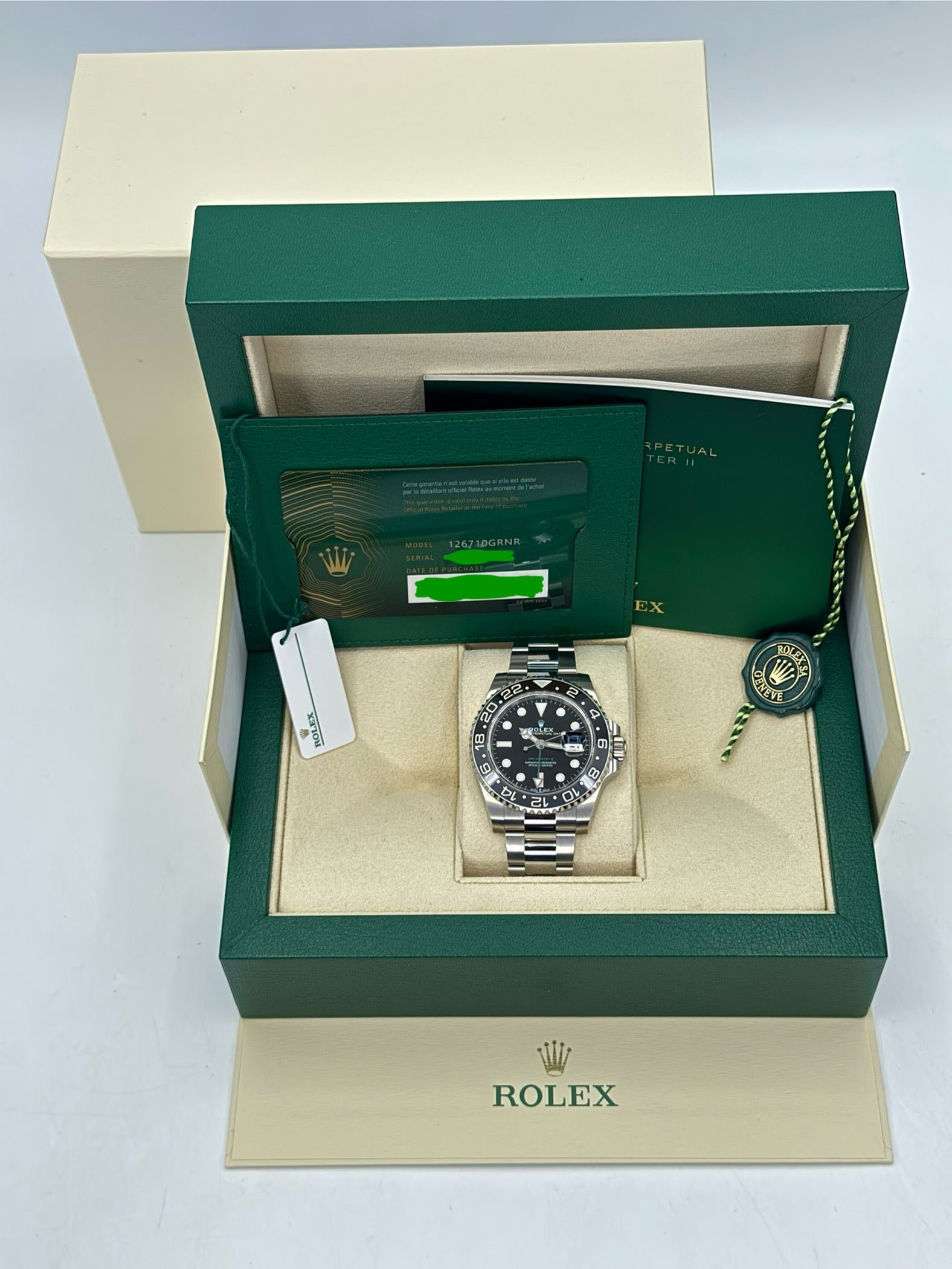 2024 Rolex GMT-Master II “Bruce Wayne” 40mm 126710GRNR Oyster (Unworn) - Image 5