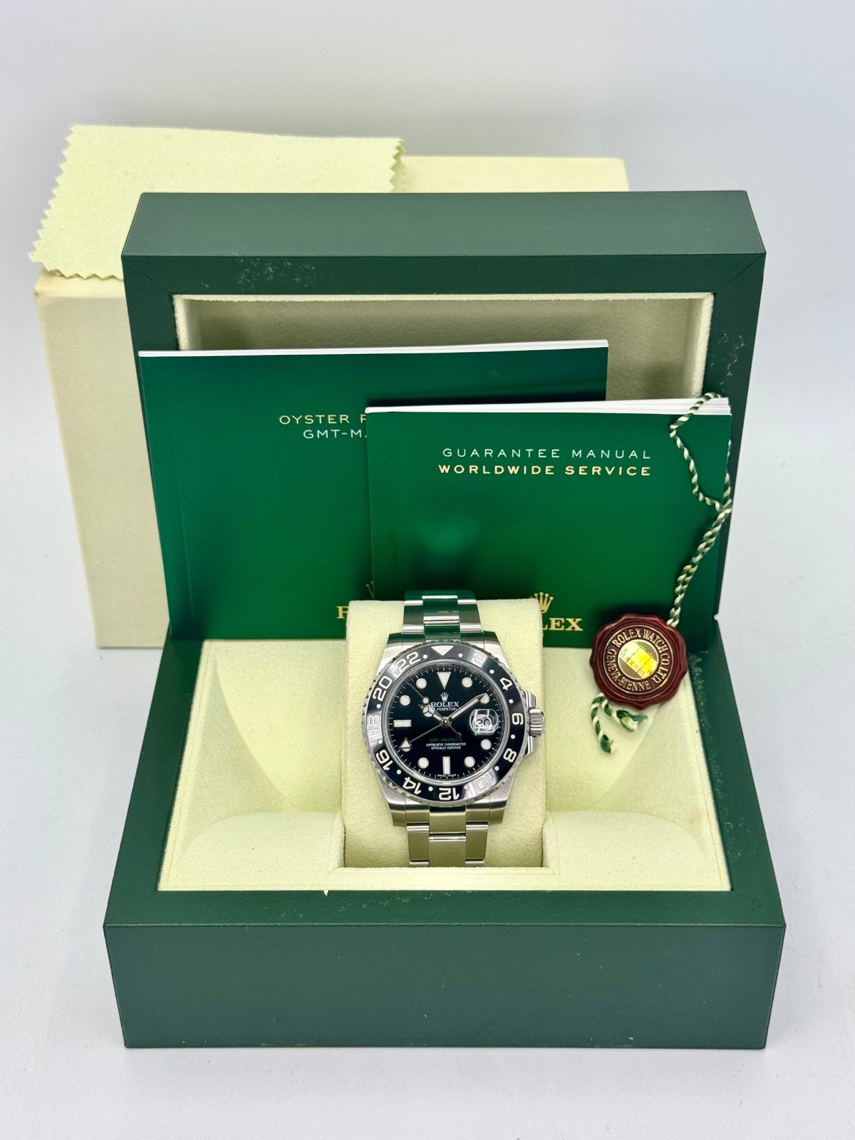 Rolex GMT-Master II 40mm 116710LN Stainless Steel Black Dial - Image 10