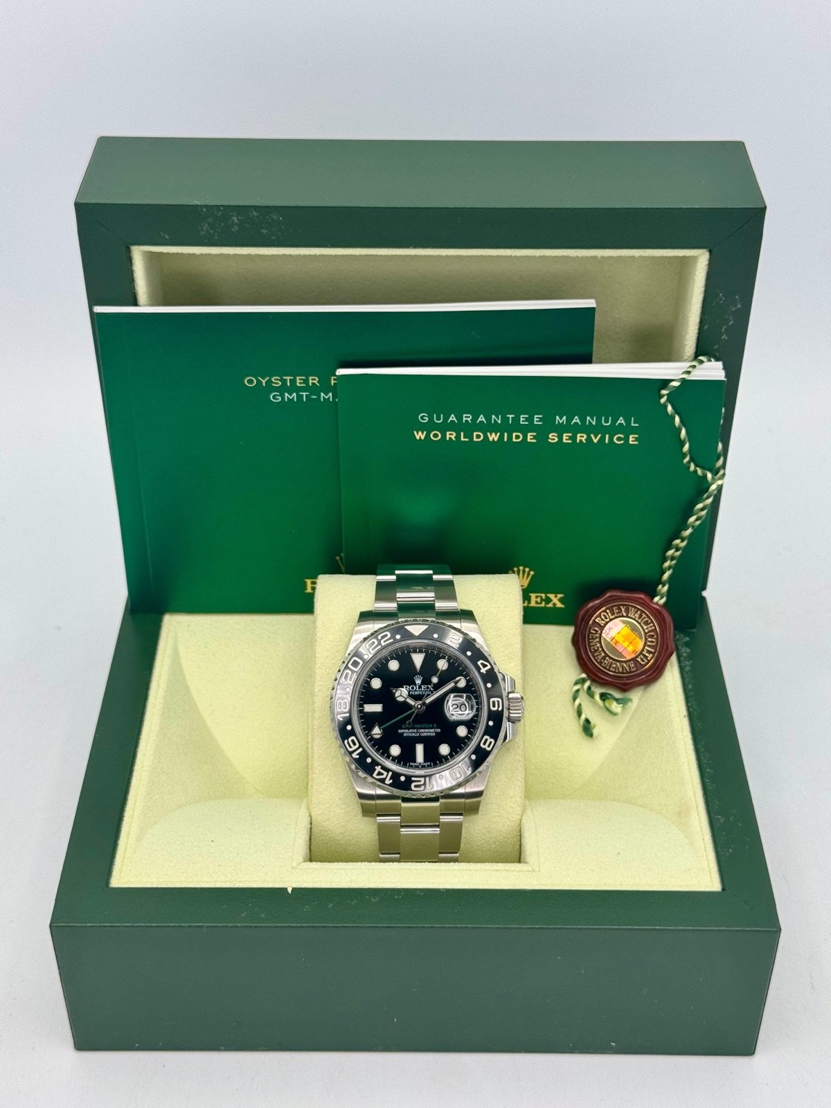 Rolex GMT-Master II 40mm 116710LN Stainless Steel Black Dial - Image 9