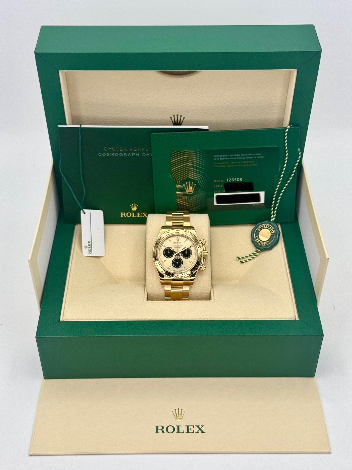 2024 Rolex Daytona 40mm 126508 18K Yellow Gold Pikachu Dial - Image 11