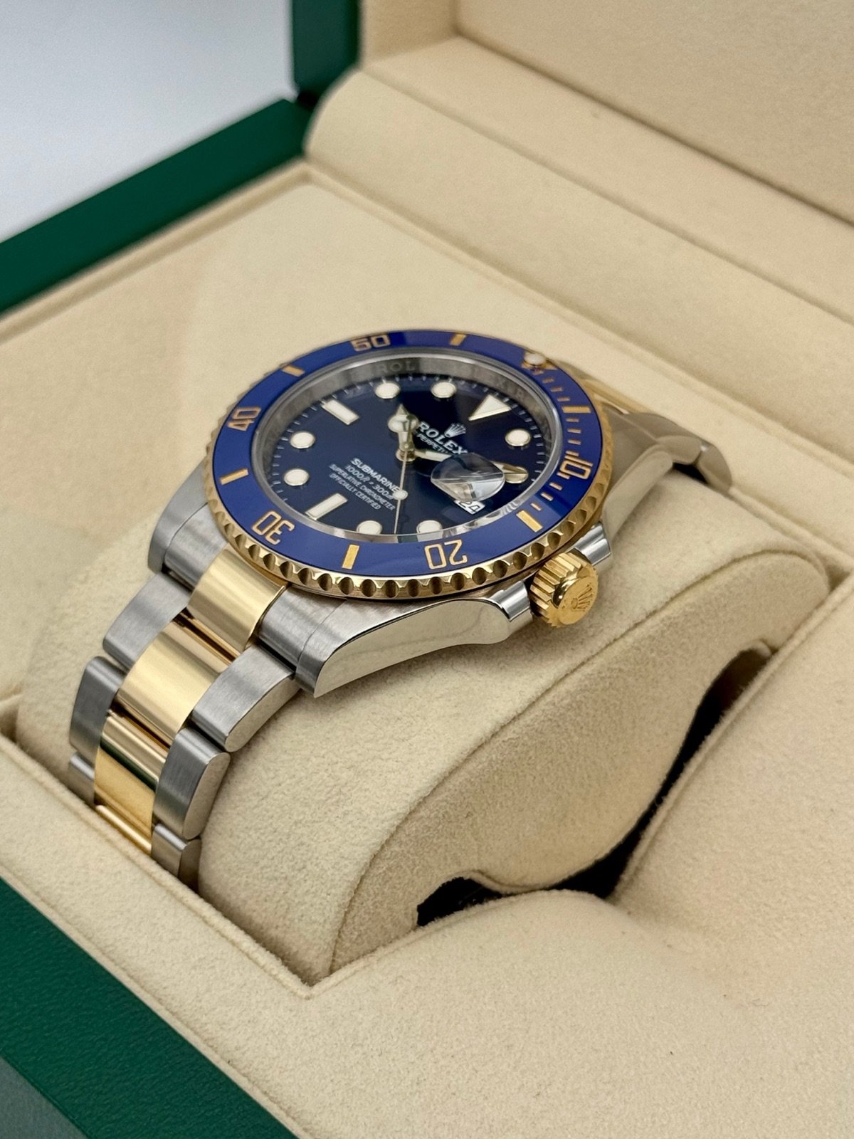 2021 Rolex Submariner “Bluesy” 41mm 126613LB Two-Tone Blue Dial - Image 5
