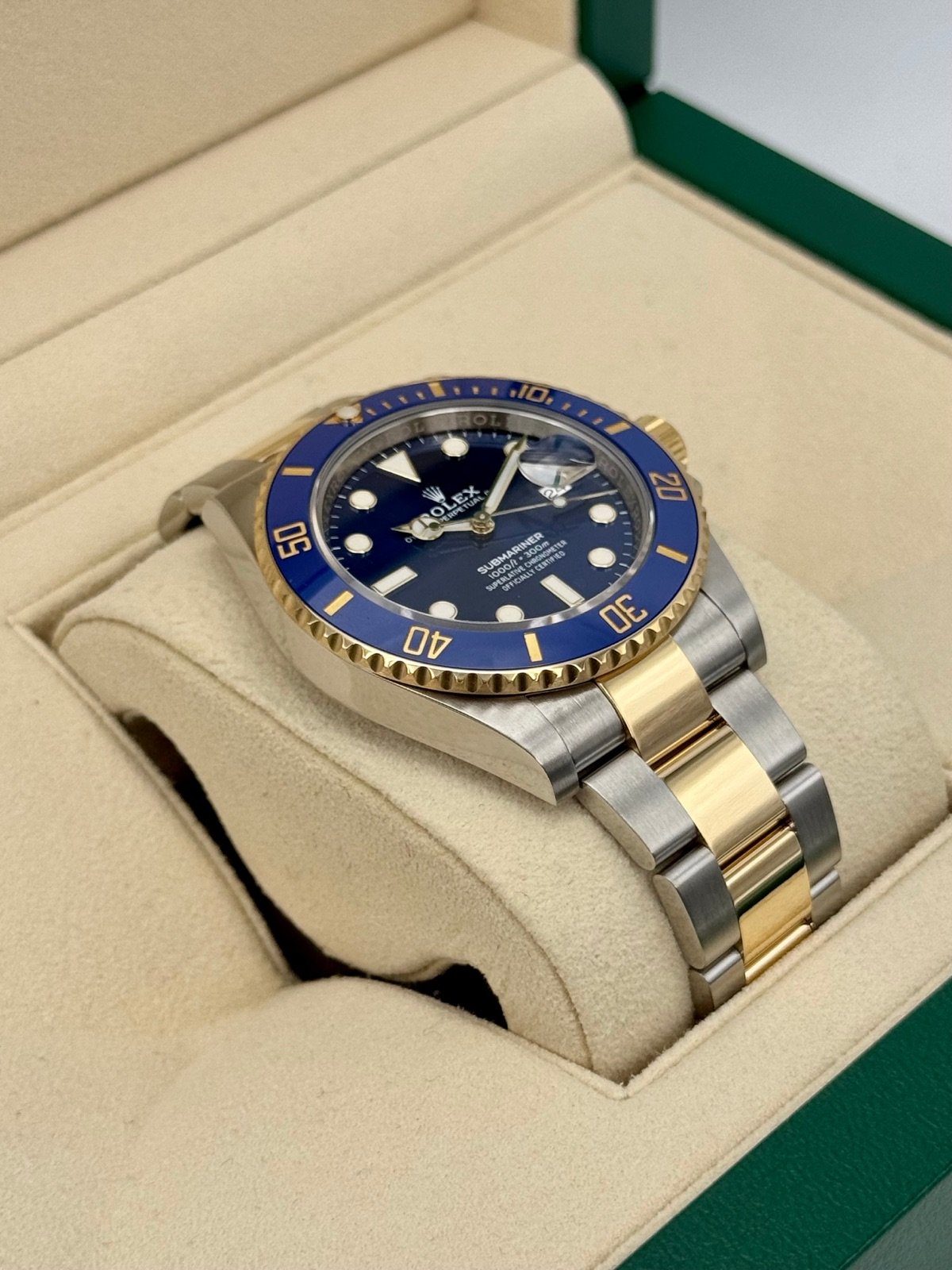 2021 Rolex Submariner “Bluesy” 41mm 126613LB Two-Tone Blue Dial - Image 6