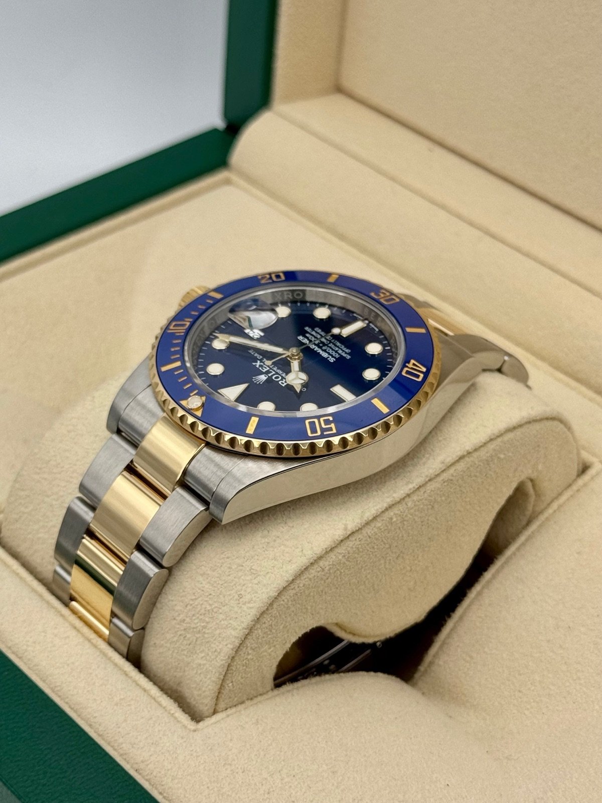 2021 Rolex Submariner “Bluesy” 41mm 126613LB Two-Tone Blue Dial - Image 7