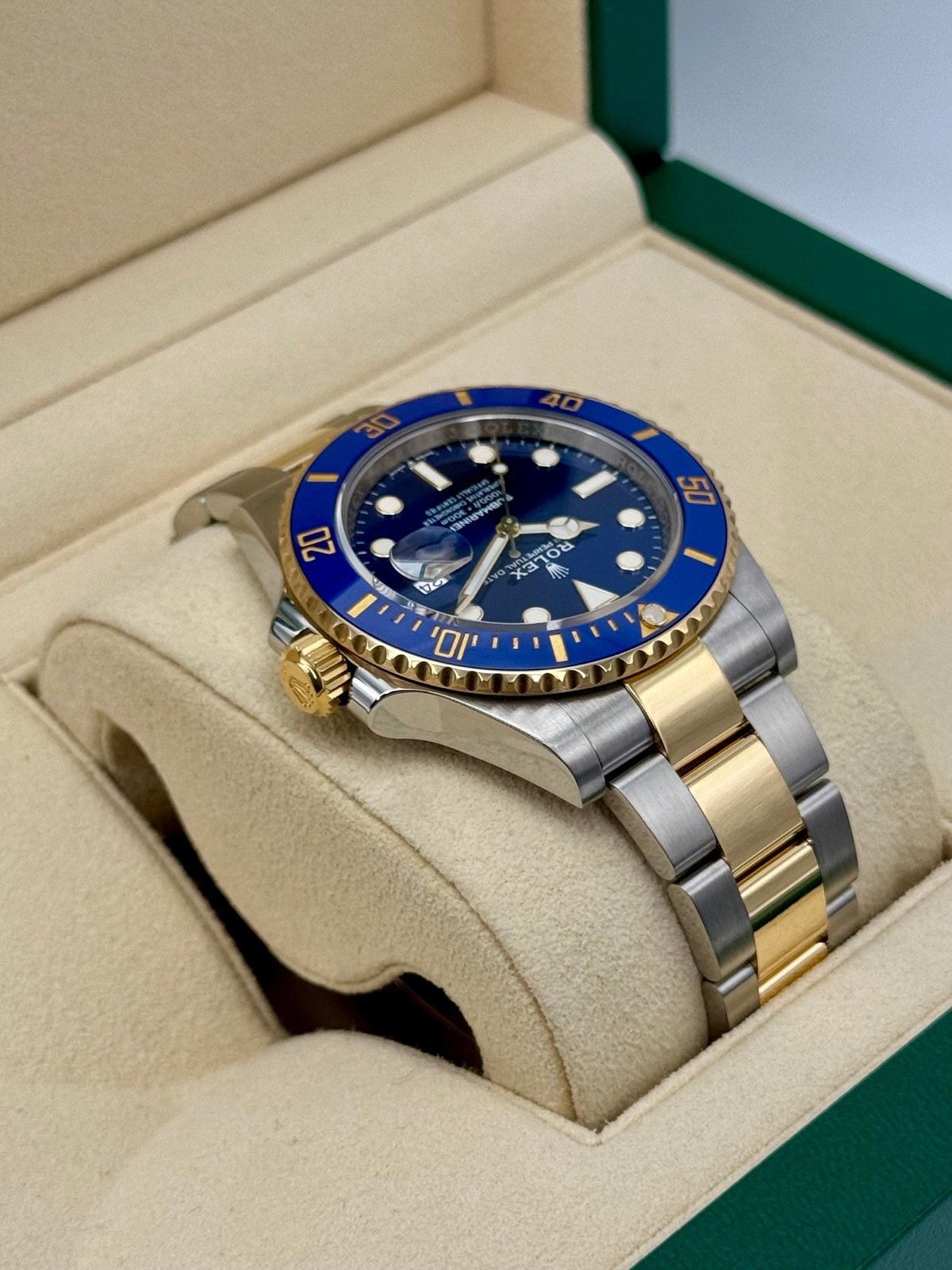 2021 Rolex Submariner “Bluesy” 41mm 126613LB Two-Tone Blue Dial - Image 8