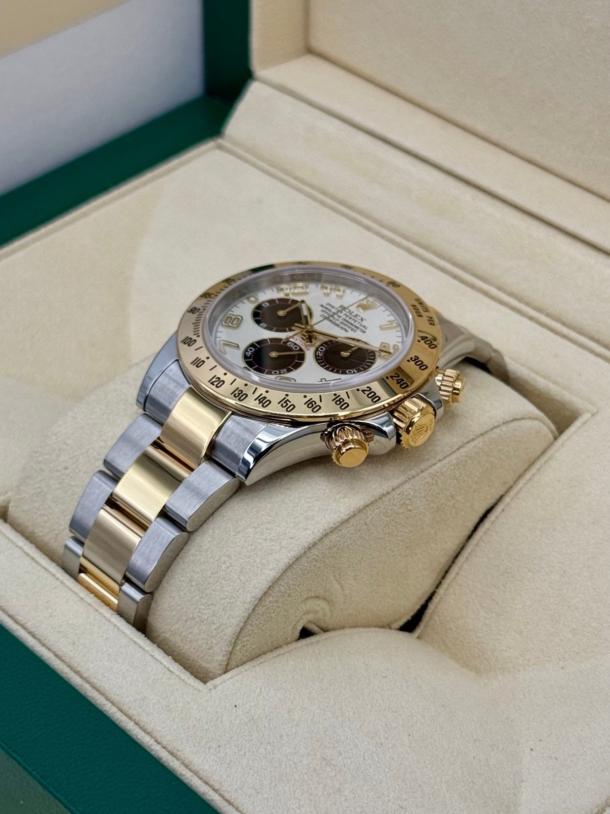 2016 Rolex Daytona 40mm 116523 White Panda Arabic Racing Dial - Image 5