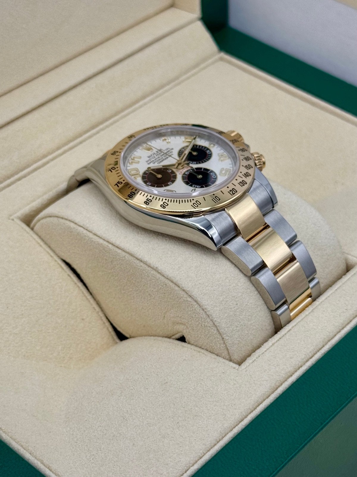 2016 Rolex Daytona 40mm 116523 White Panda Arabic Racing Dial - Image 6
