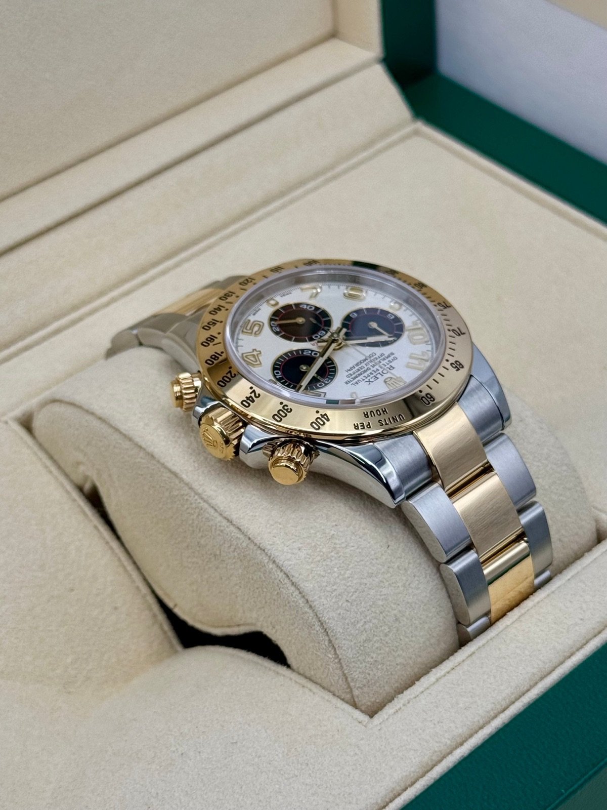 2016 Rolex Daytona 40mm 116523 White Panda Arabic Racing Dial - Image 8