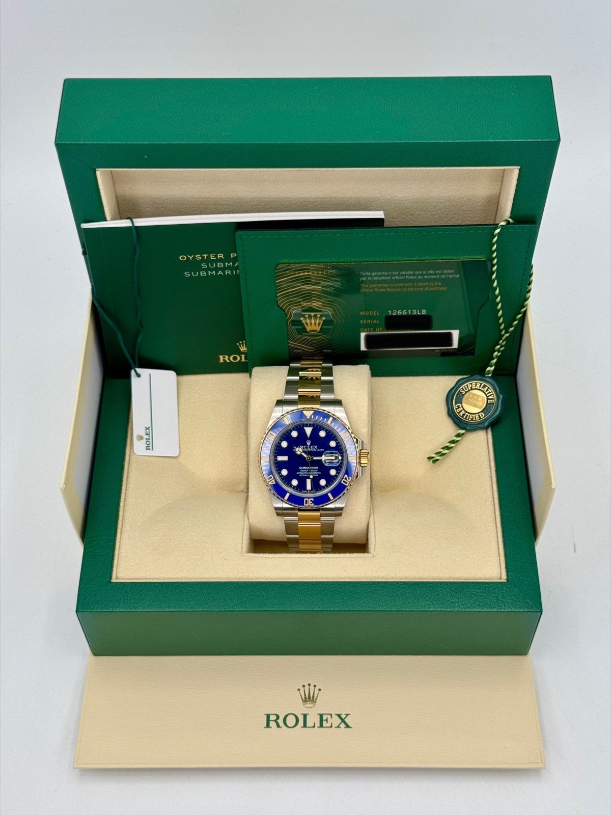 2024 Rolex Submariner “Bluesy” 41mm 126613LB Two-Tone Blue Dial - Image 11