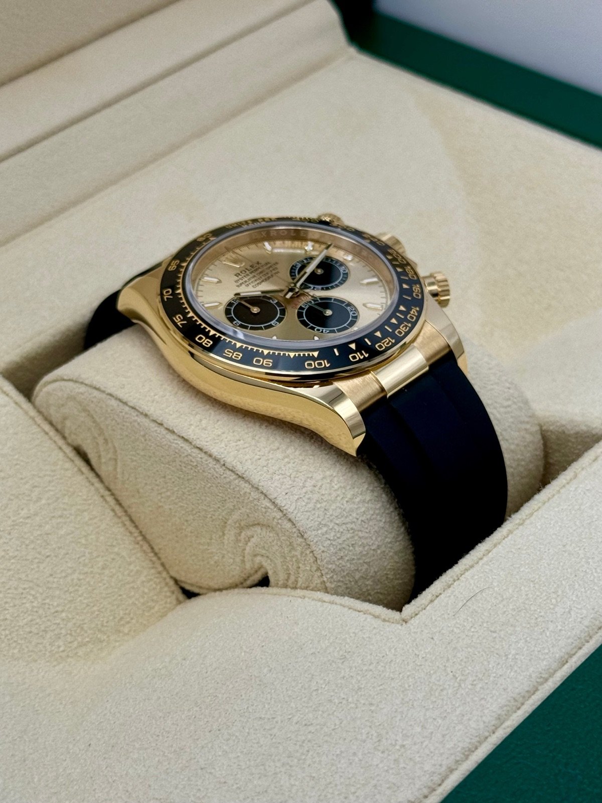 2024 Rolex Daytona 40mm 126518LN Oysterflex Champagne Dial (Unworn) - Image 6