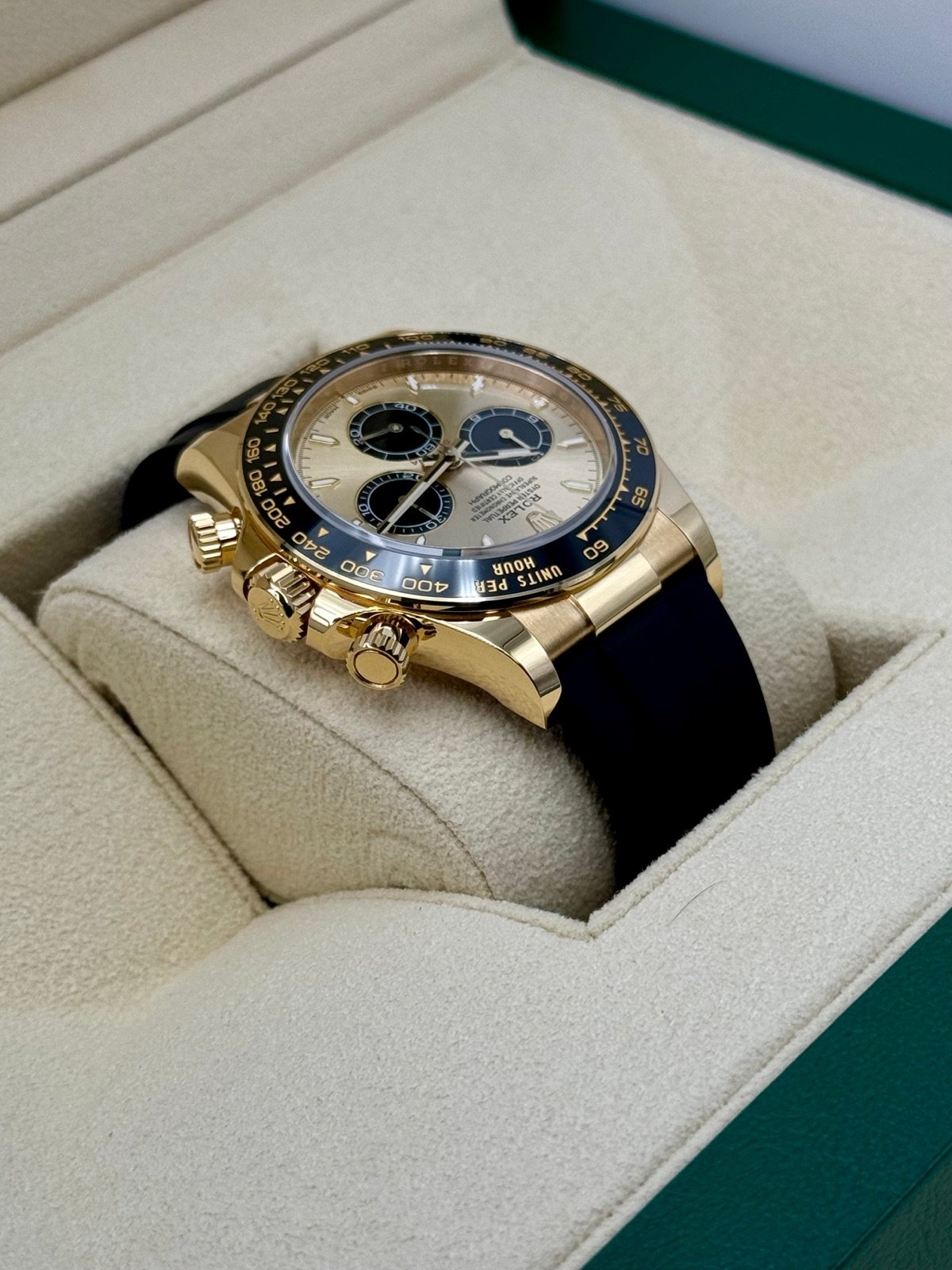 2024 Rolex Daytona 40mm 126518LN Oysterflex Champagne Dial (Unworn) - Image 8