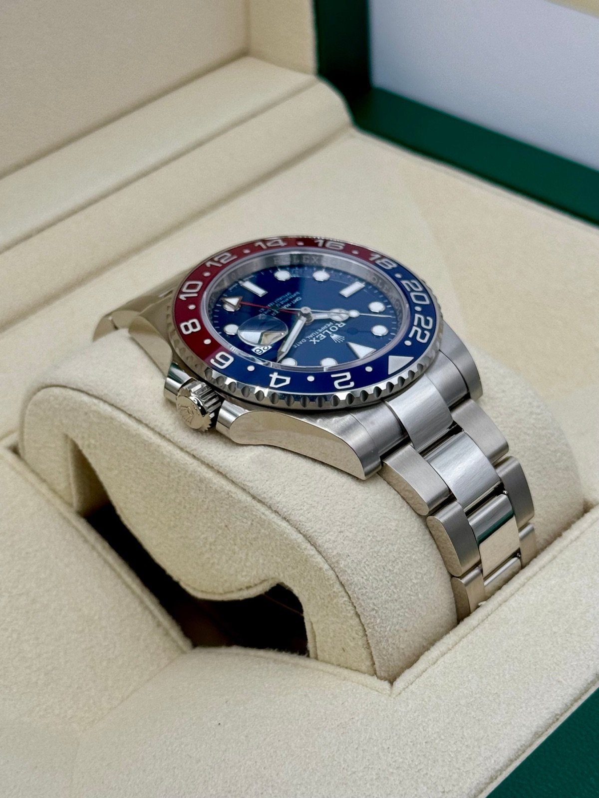 2023 Rolex GMT-Master II “Pepsi” 40mm 126719BLRO White Gold Oyster (Unworn) - Image 8